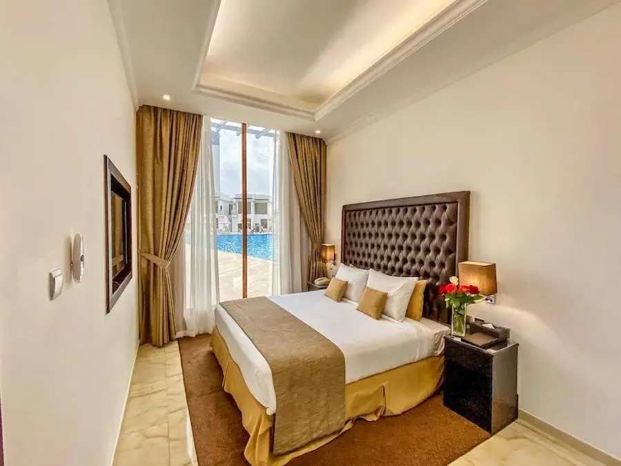 Bed in Mirage Bab Al Bahr Hotel Bed in Mirage Bab Al Bahr Hotel