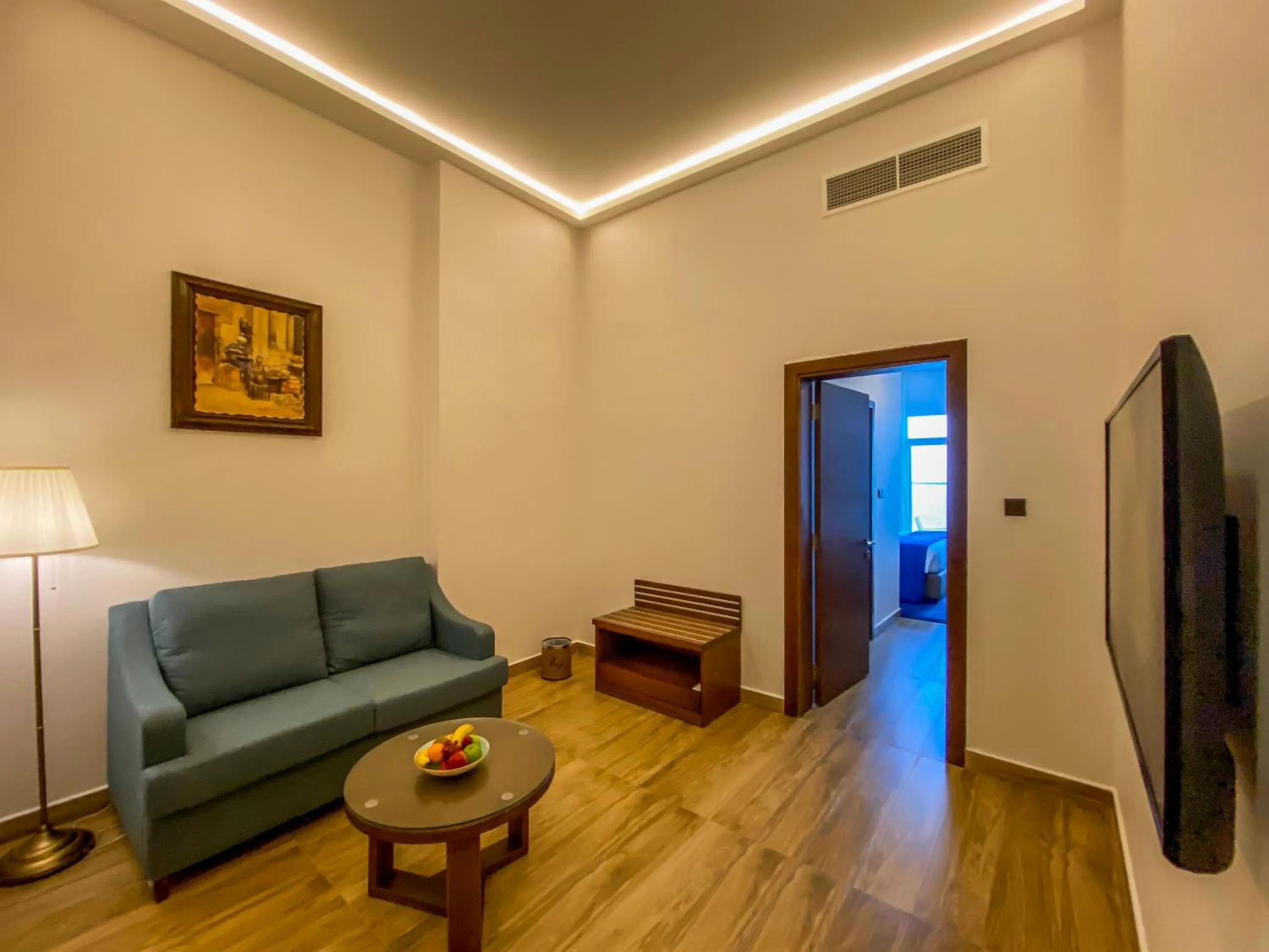 Living room in Mirage Bab Al Bahr Hotel