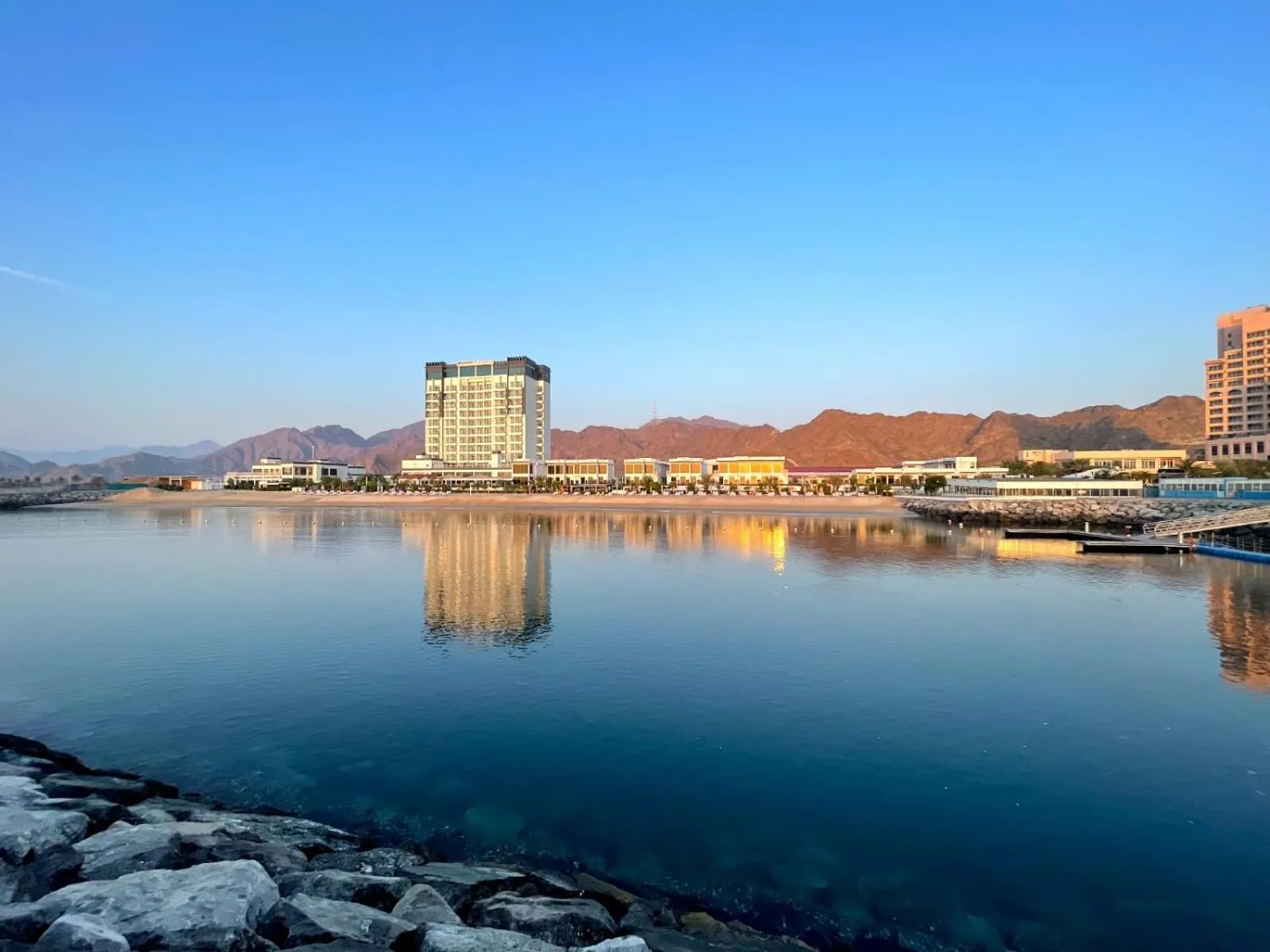 Mountain view in Mirage Bab Al Bahr Hotel