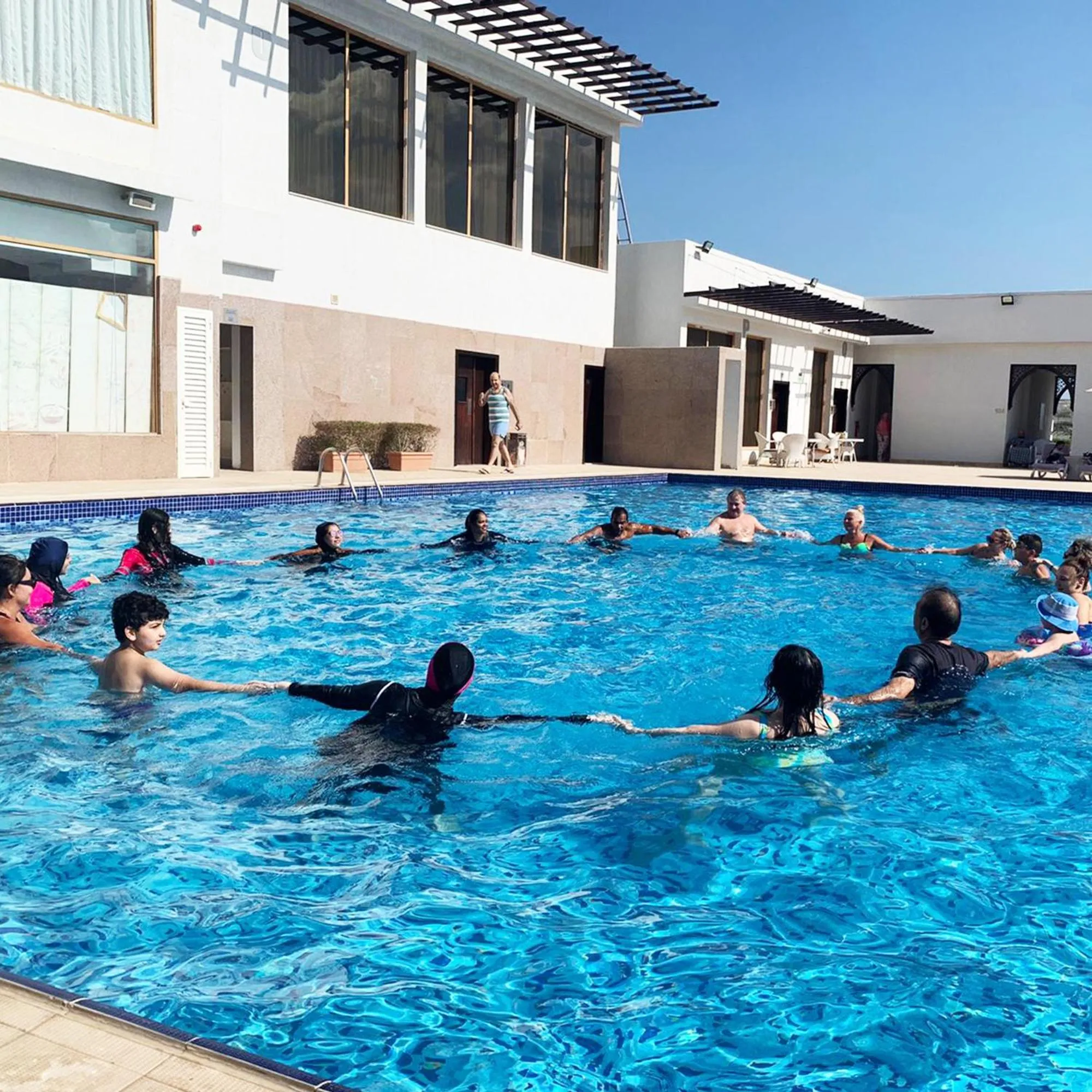 Swimming pool in Mirage Bab Al Bahr Hotel