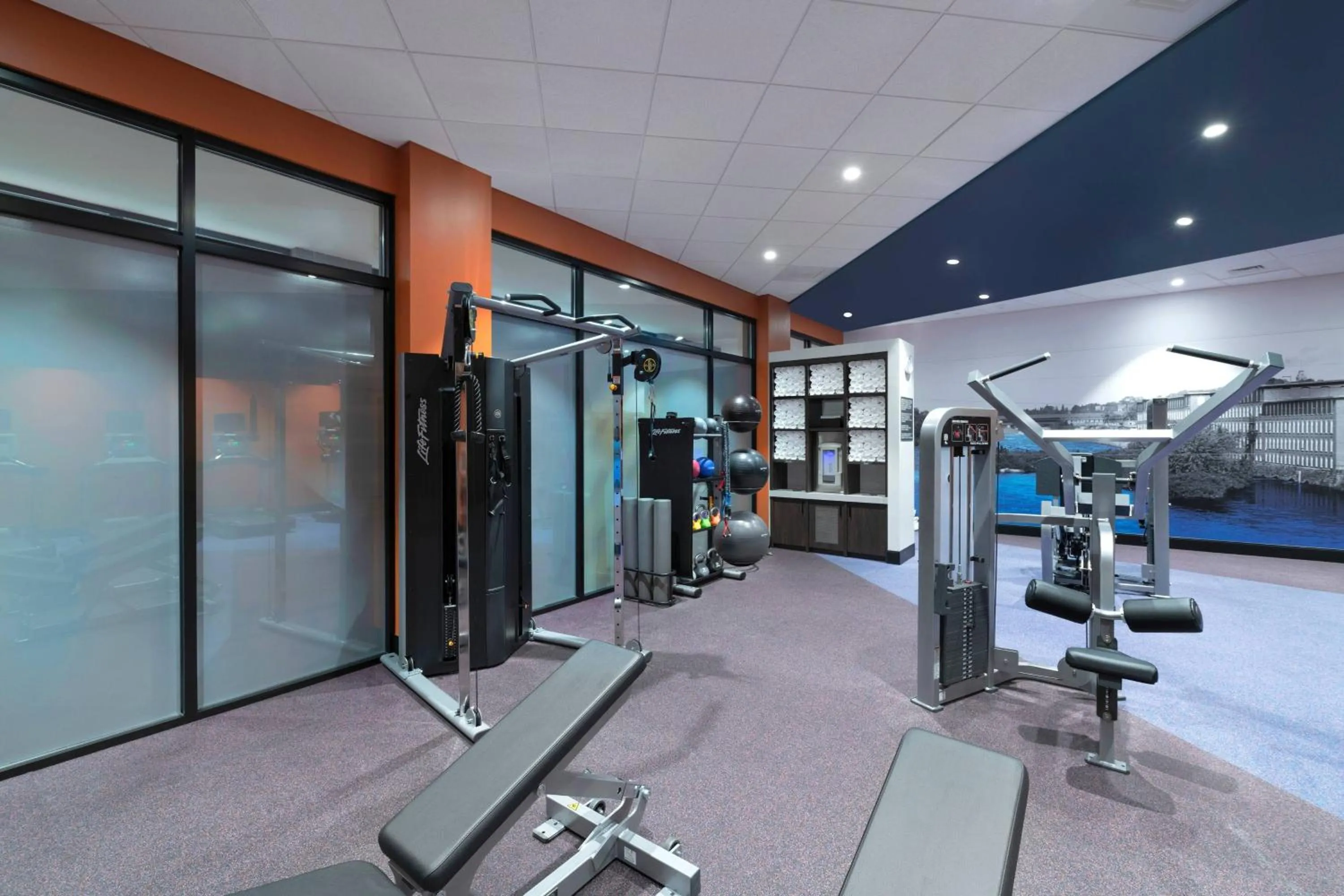 Fitness centre/facilities in Residence Inn by Marriott Manchester Downtown