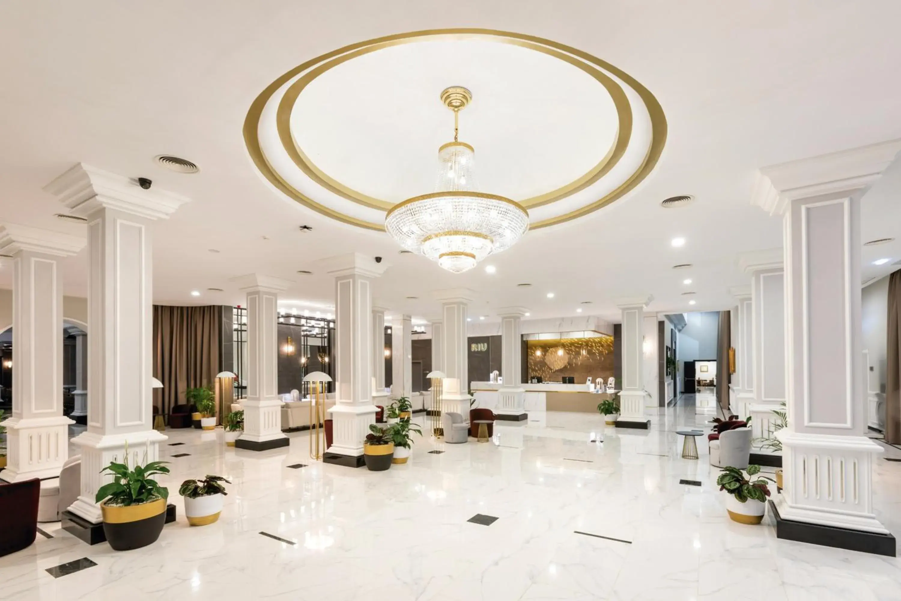 Lobby or reception in Hotel Riu Madeira - All Inclusive Lobby or reception in Hotel Riu Madeira - All Inclusive
