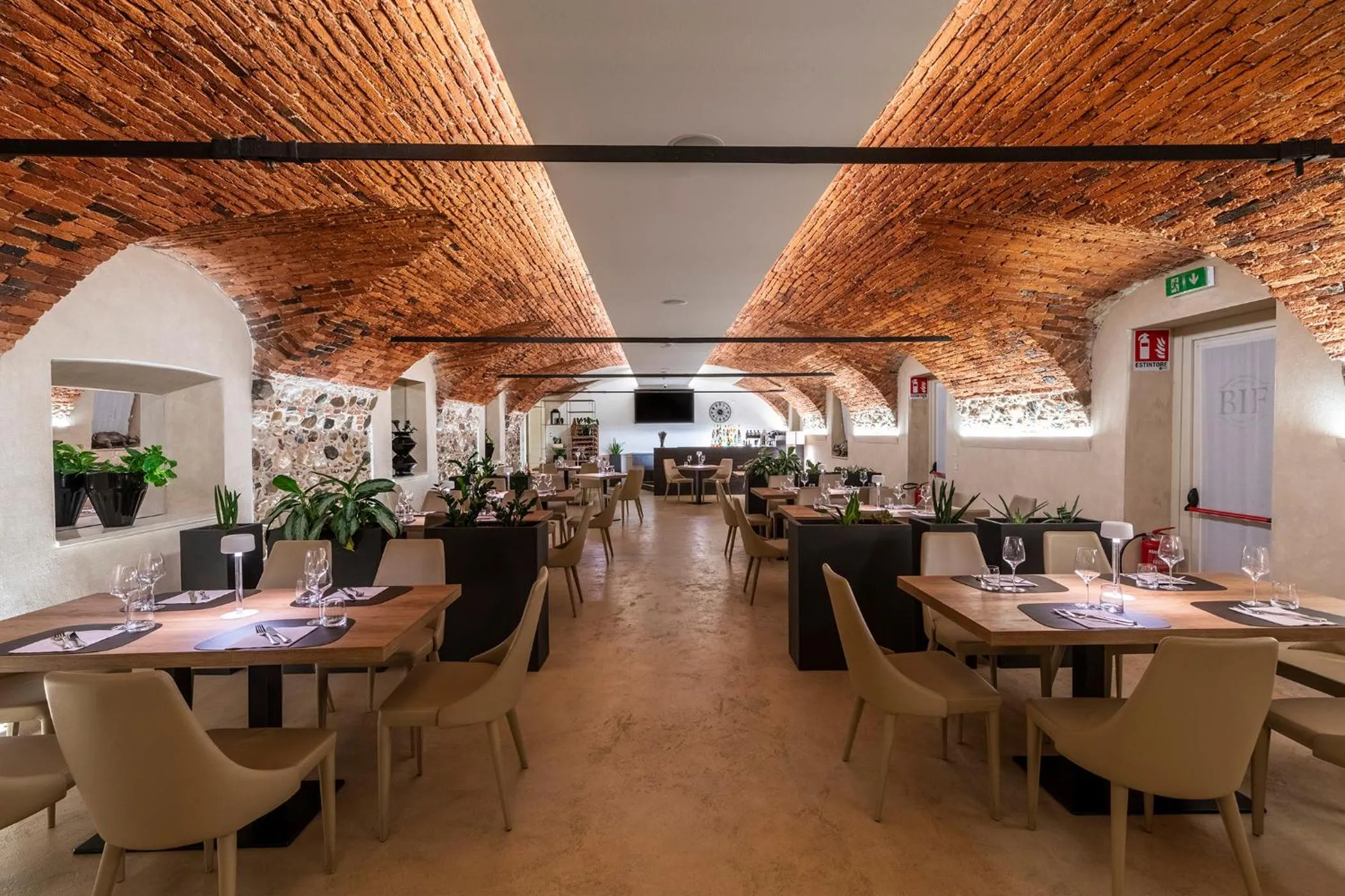 Dining area in Hotel Villa I Pini