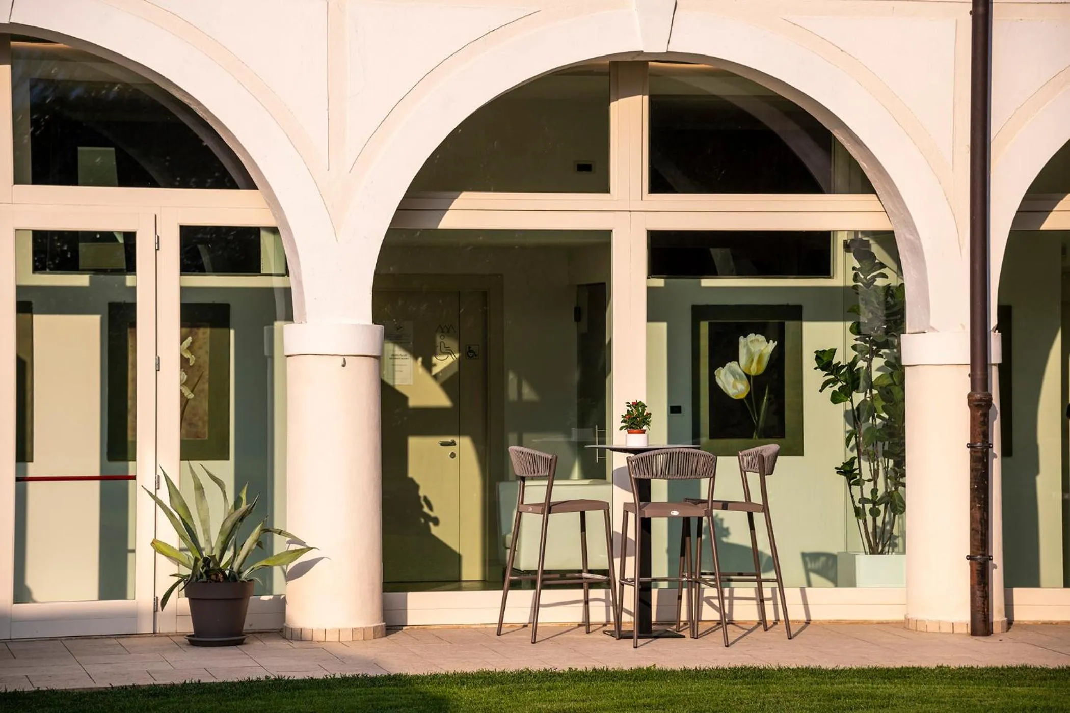 Facade/entrance in Hotel Villa I Pini