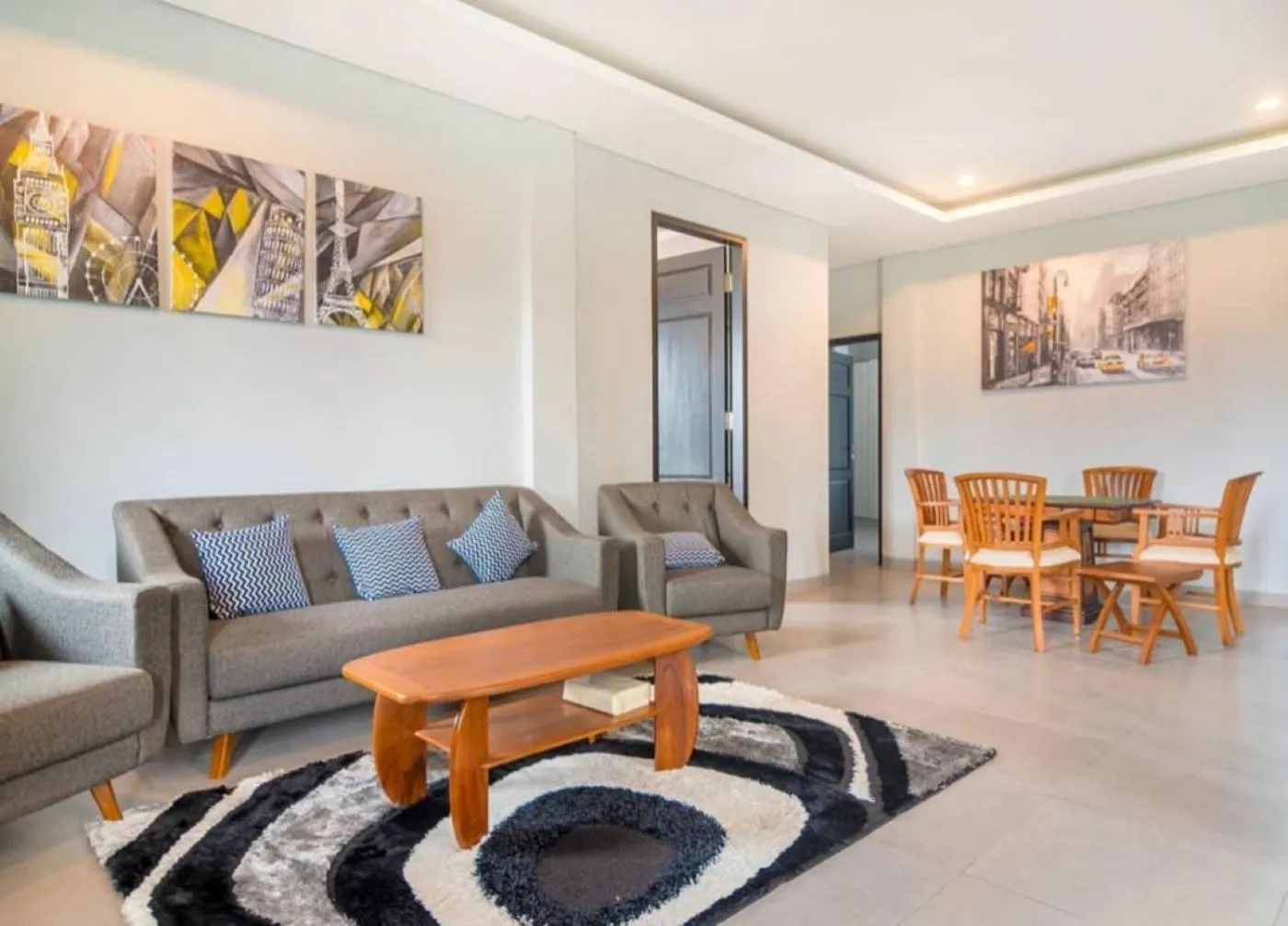 Living room in Dedanau Hotel