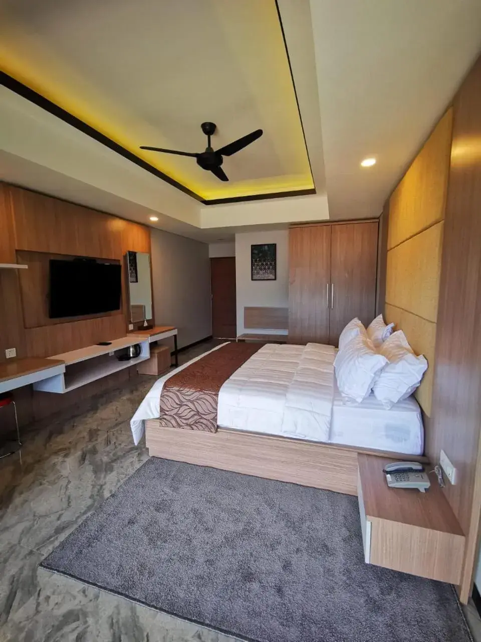 Bed in Dedanau Hotel Bed in Dedanau Hotel