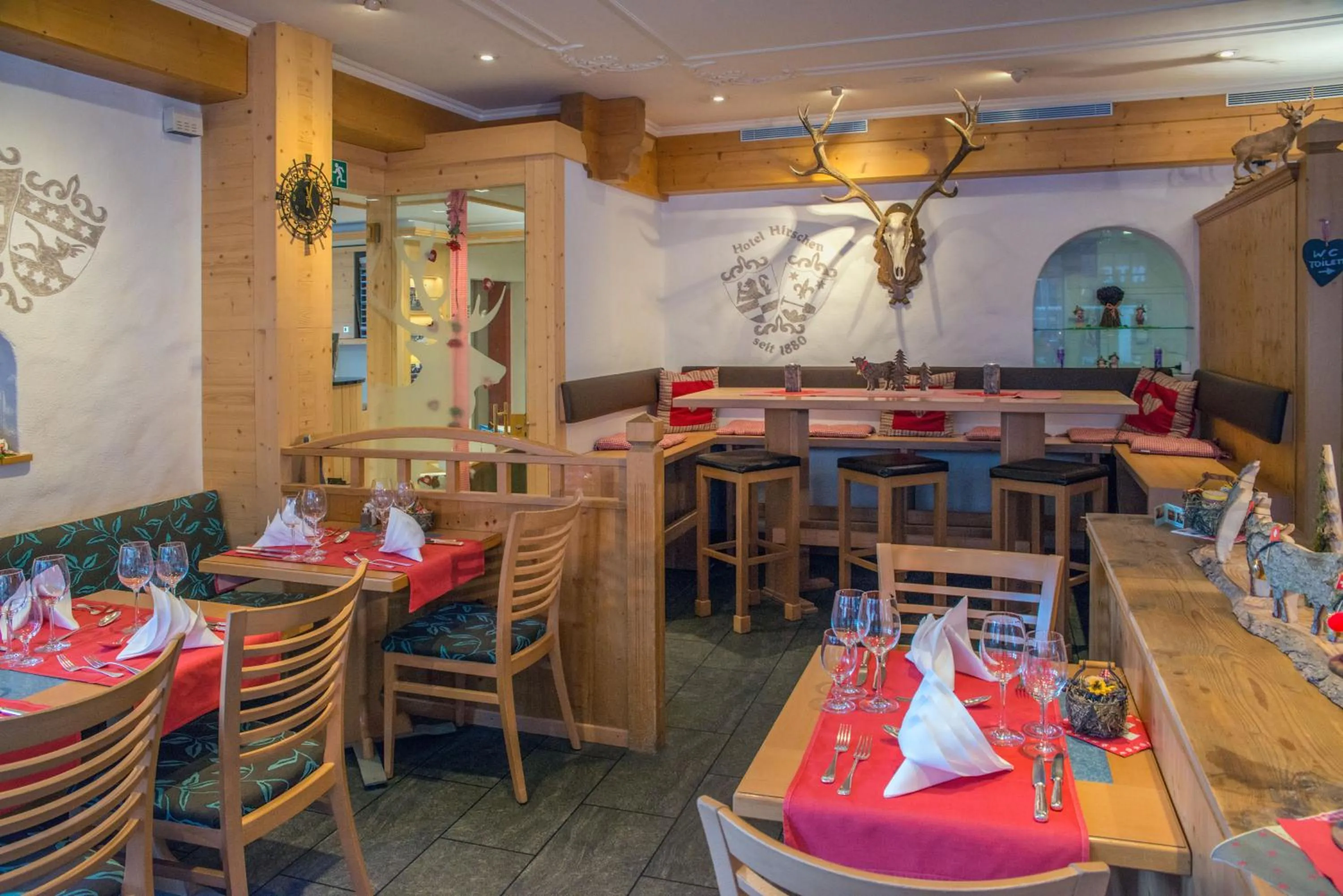 Restaurant/places to eat in Hotel Hirschen - Grindelwald
