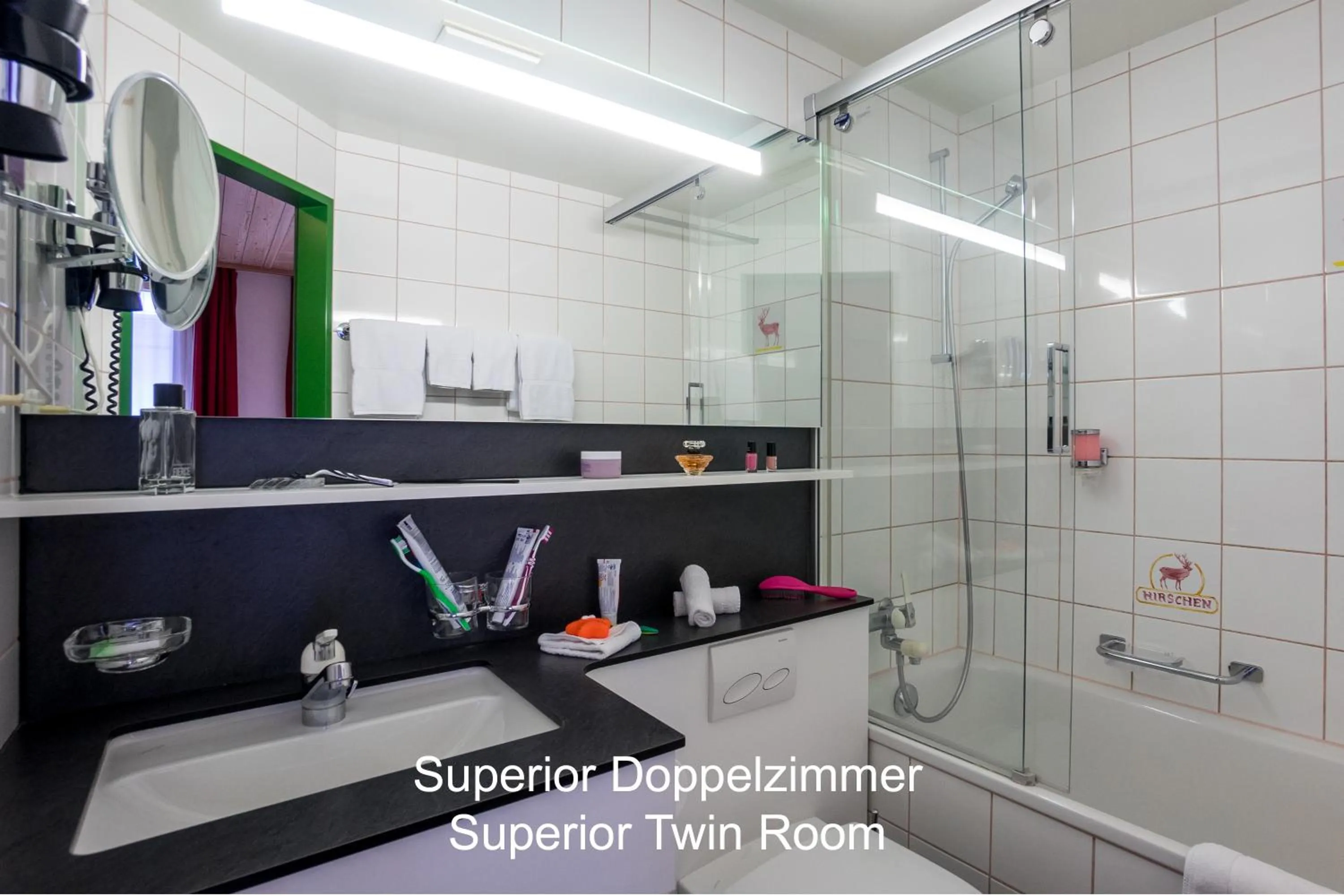 Shower in Hotel Hirschen - Grindelwald