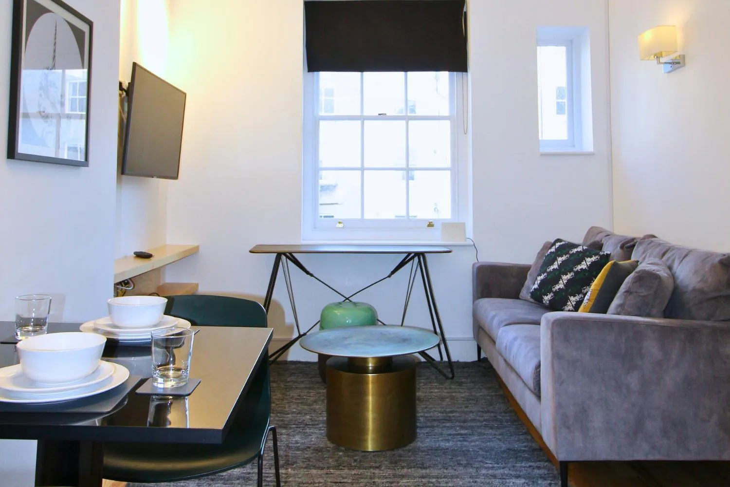 Living room in Bloomsbury By Viridian Apartments