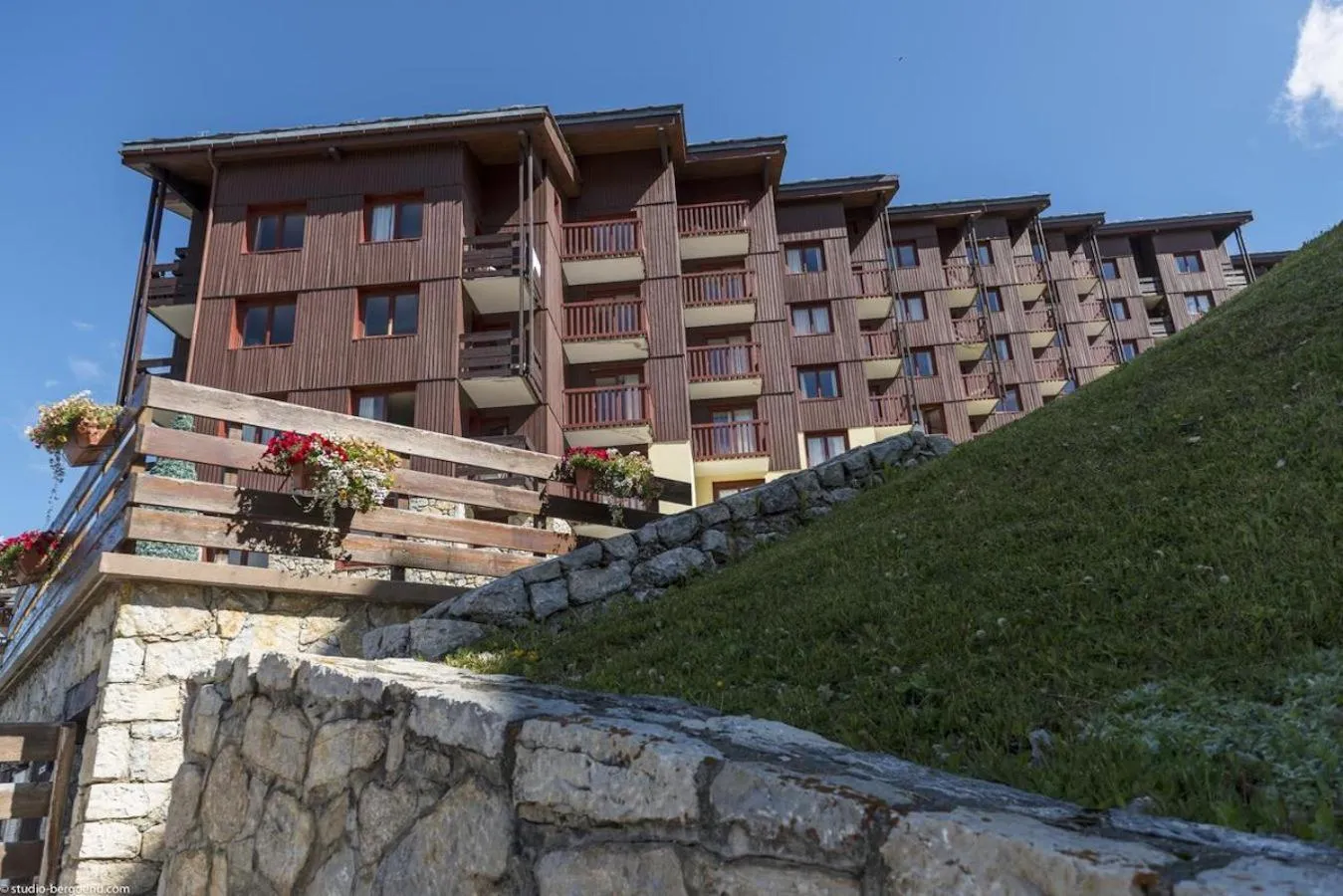 Facade/entrance in Résidence Les Gémeaux - Belle Plagne
