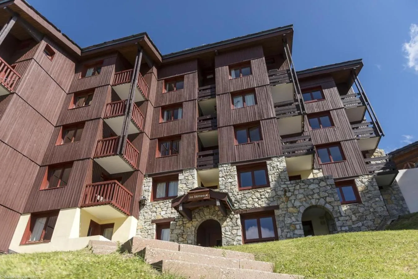 Facade/entrance in Résidence Les Gémeaux - Belle Plagne