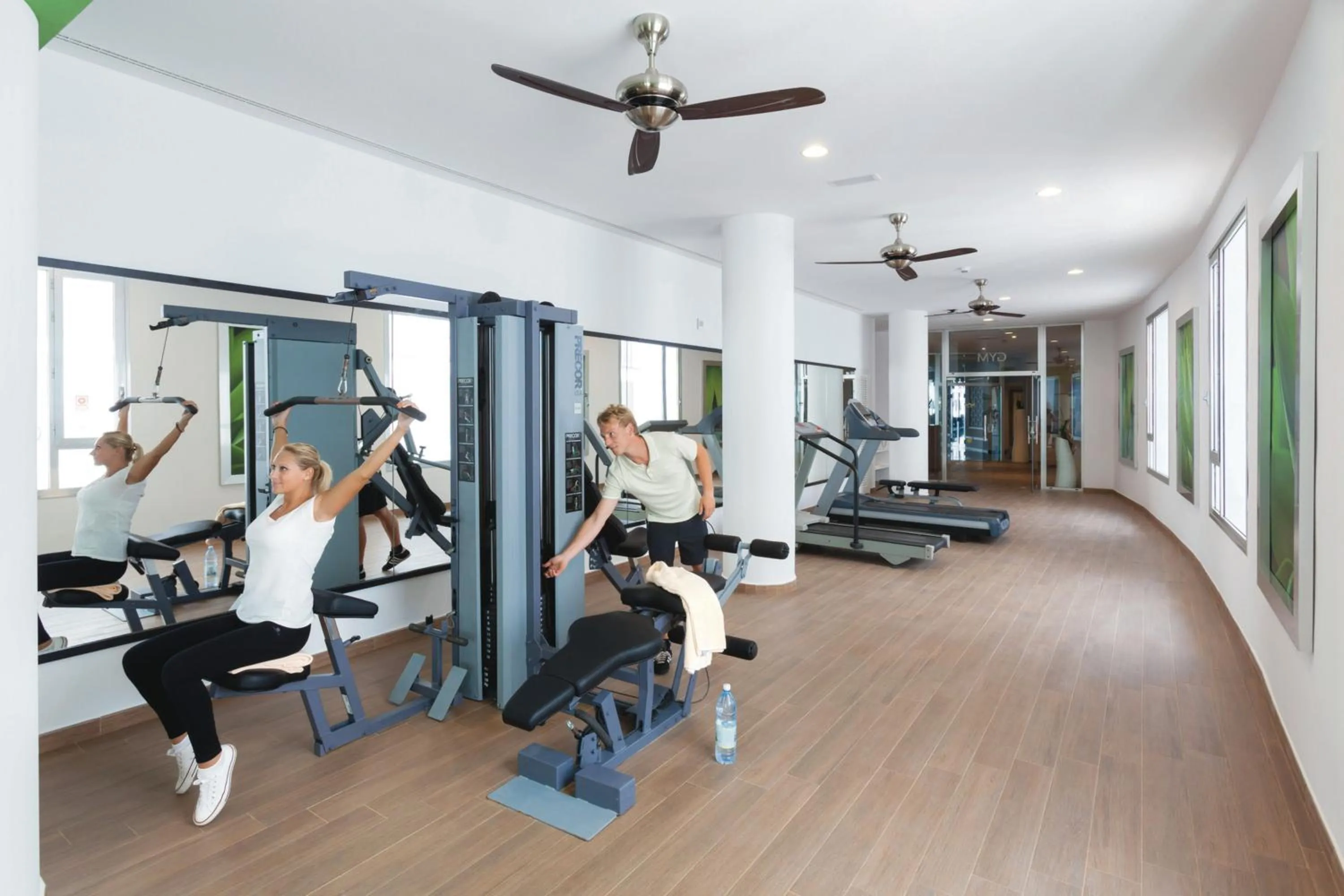 Fitness centre/facilities in Hotel Riu Palace Tenerife