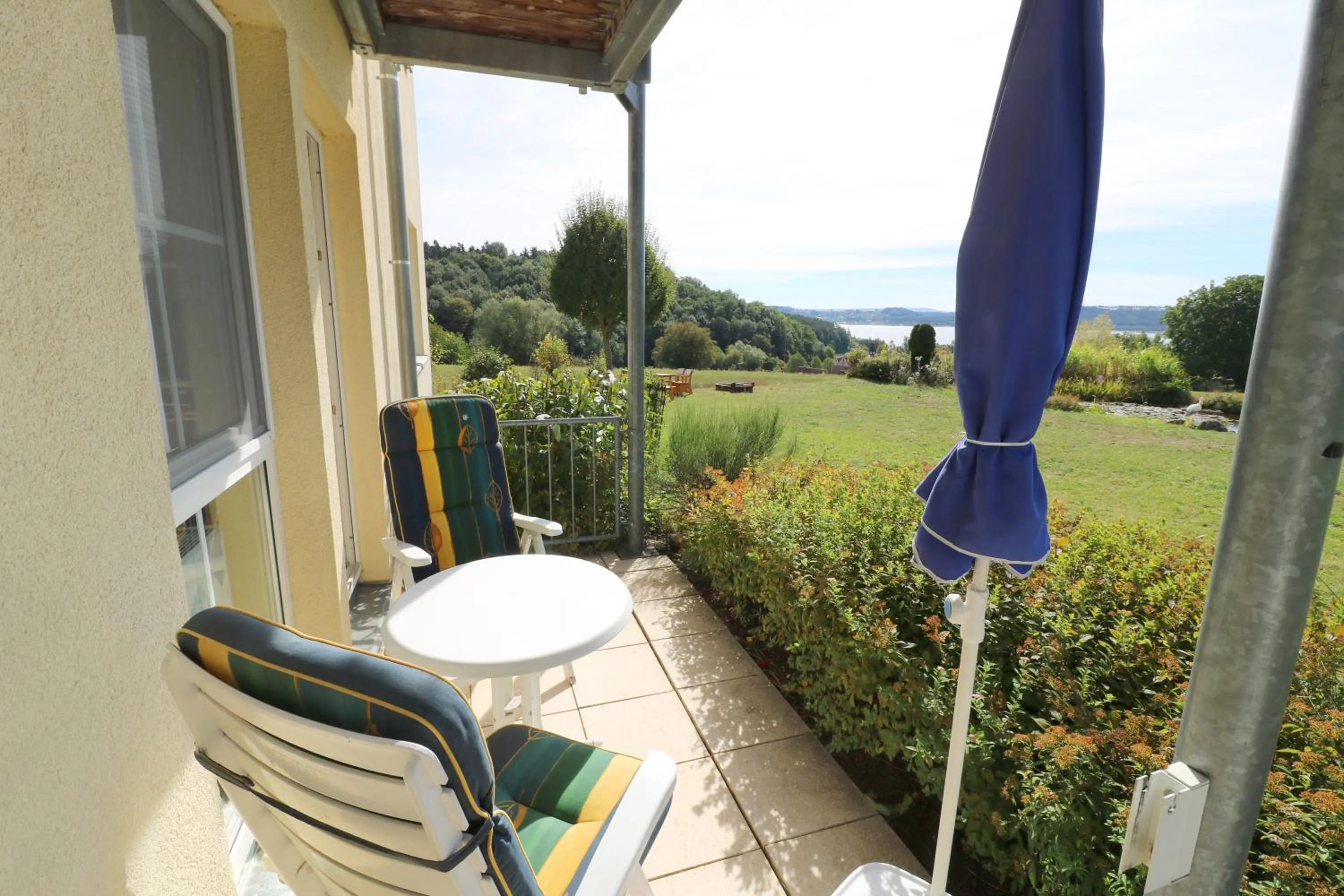 Balcony/Terrace in Ferienwohnung Zur Hopfenkönigin