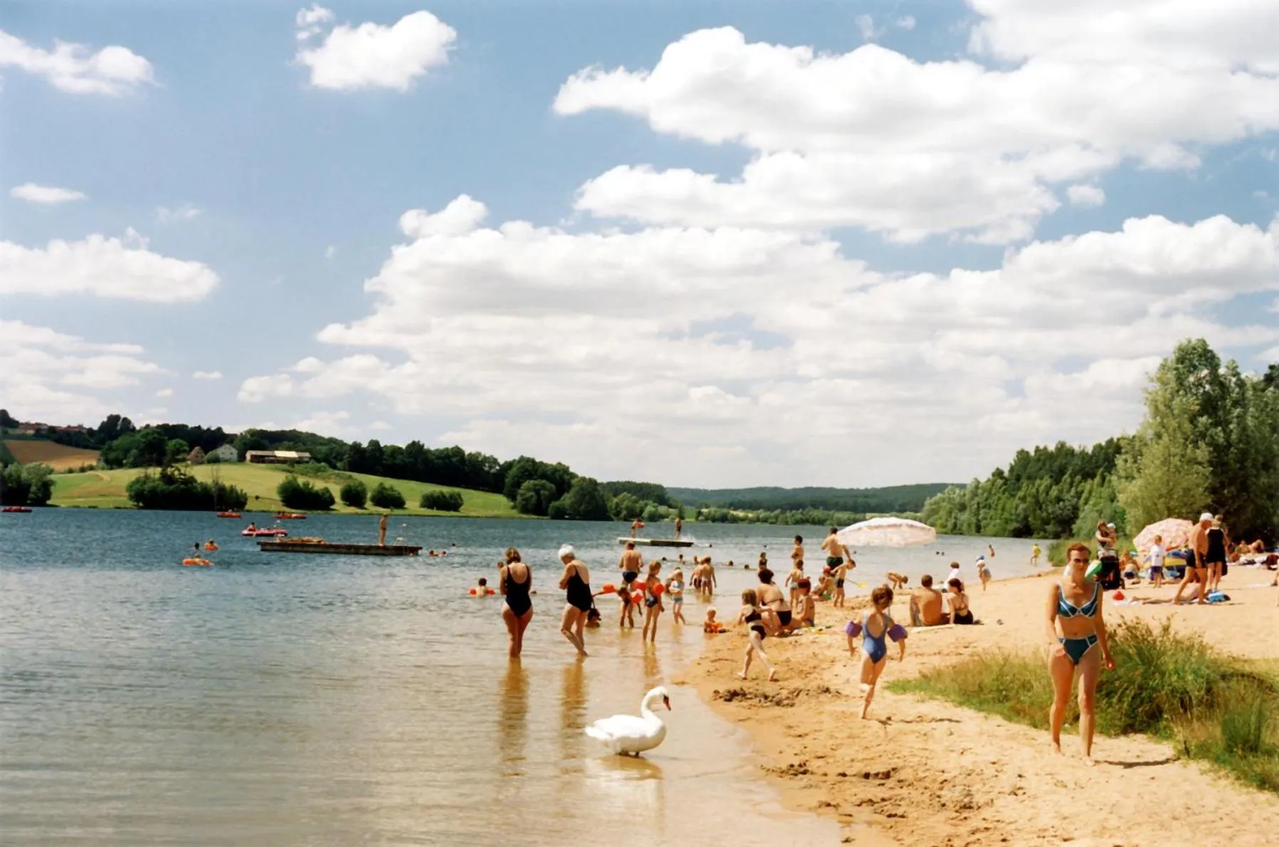 Beach in Ferienwohnung Zur Hopfenkönigin