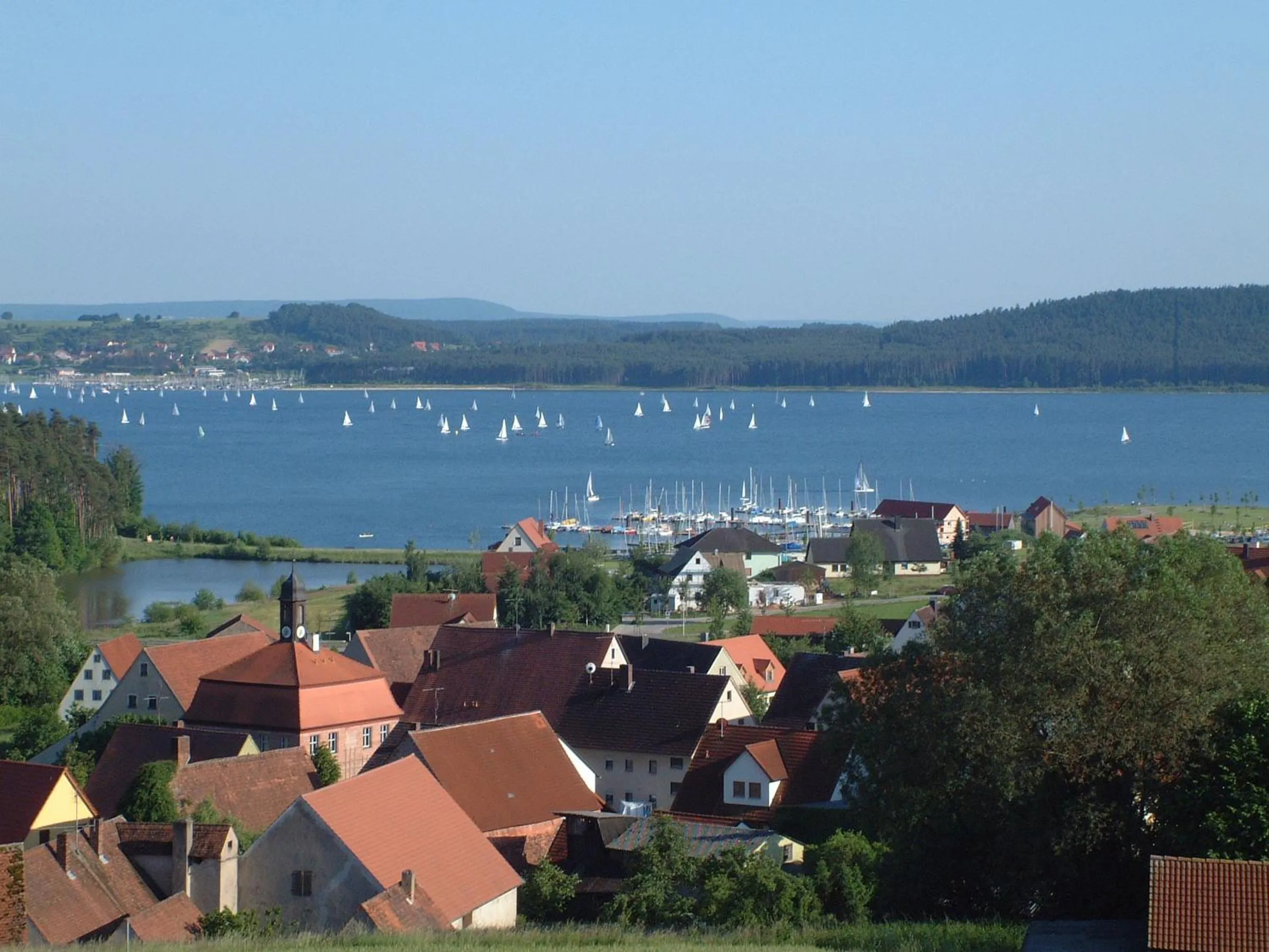 Area and facilities in Ferienwohnung Zur Hopfenkönigin