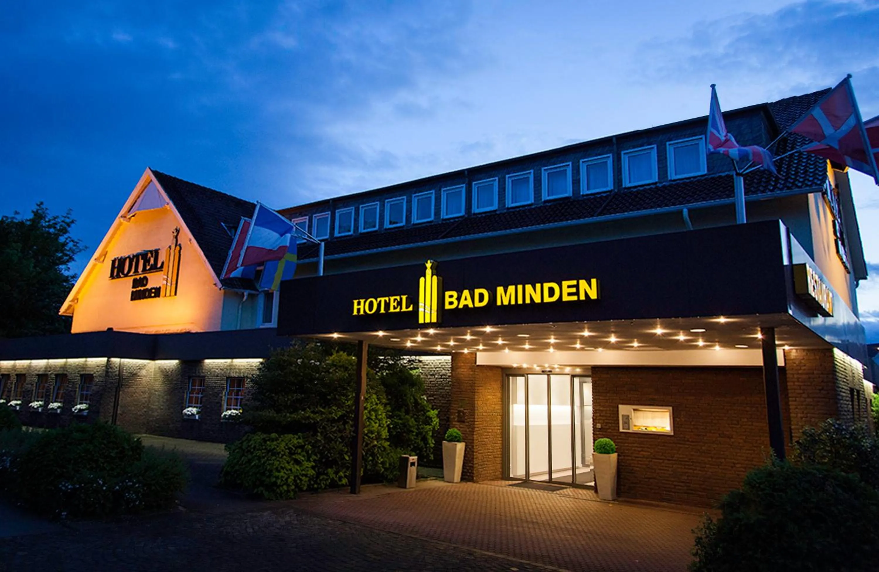 Facade/entrance in Hotel Bad Minden