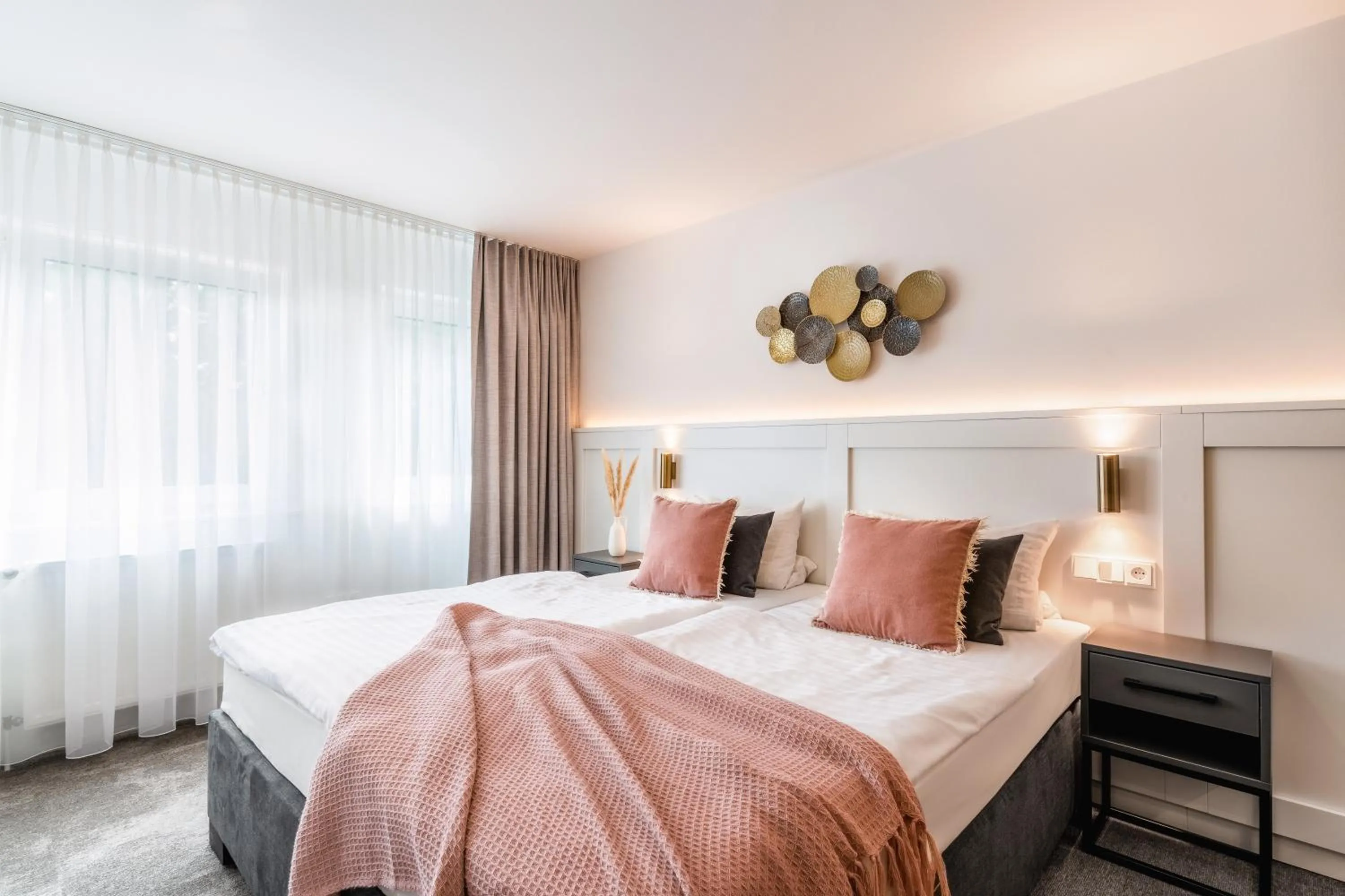 Bed in Hotel Bad Minden