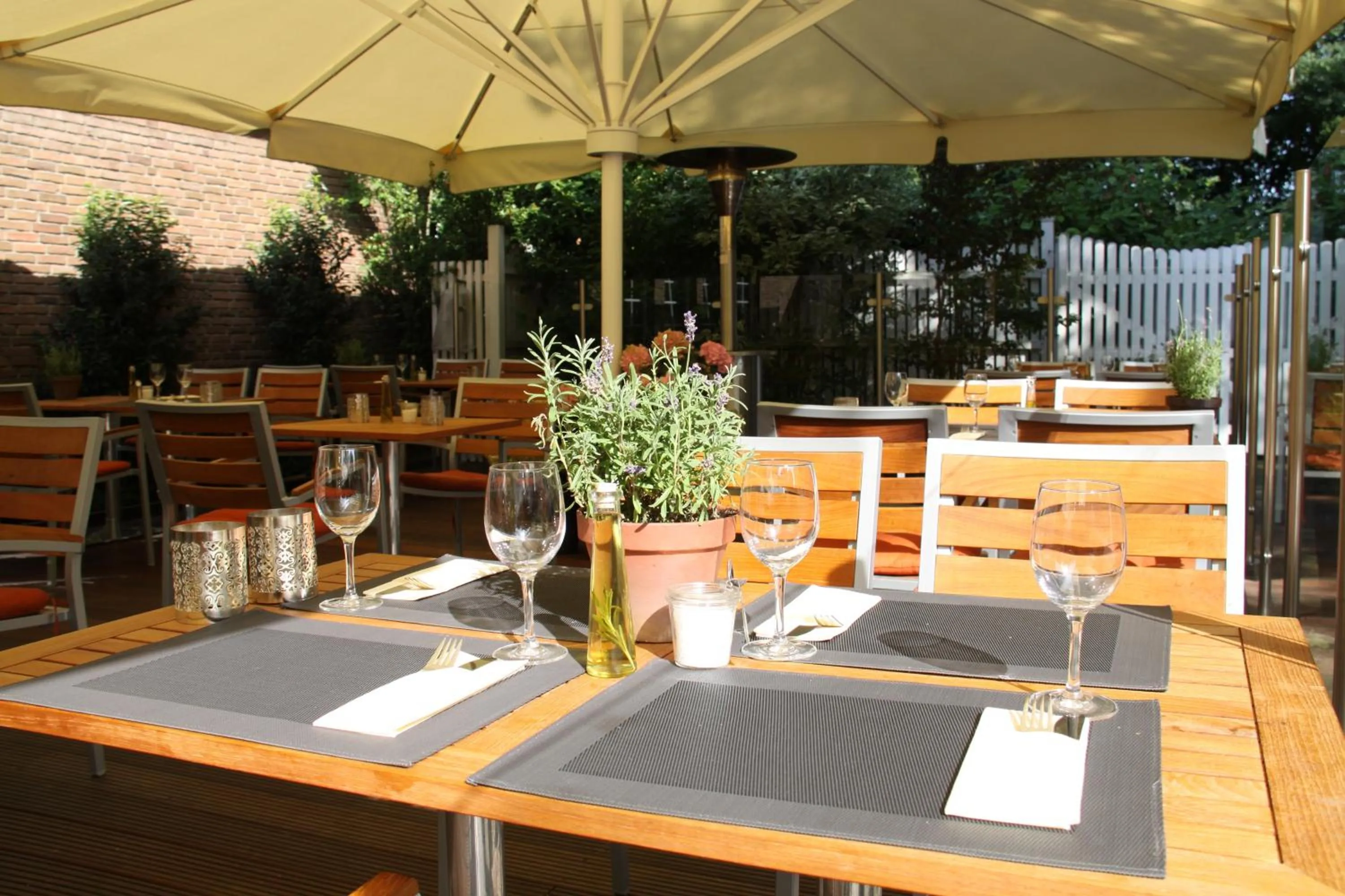 Balcony/Terrace in Hotel Bad Minden