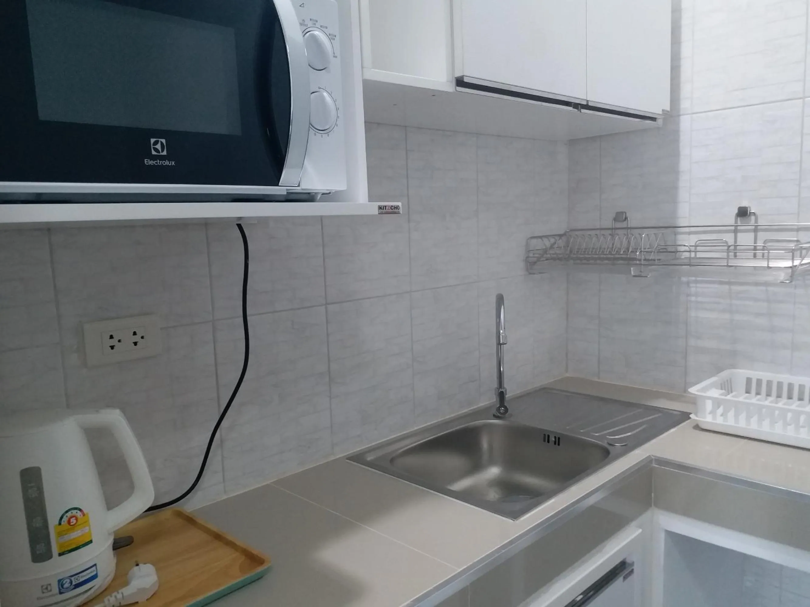 Kitchen or kitchenette in DD Garden Apartment 2