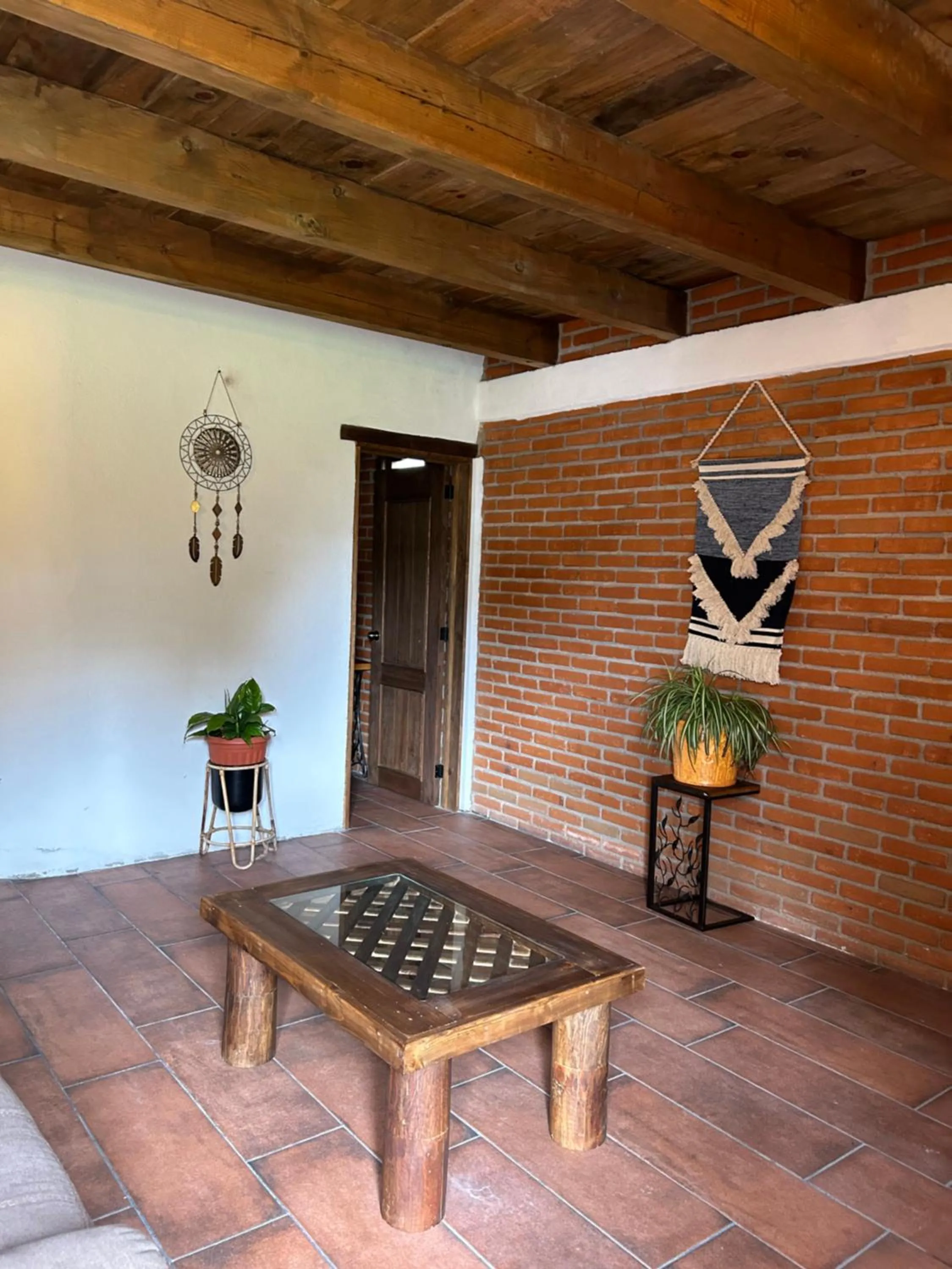 Living room in Cabañas del Bosque