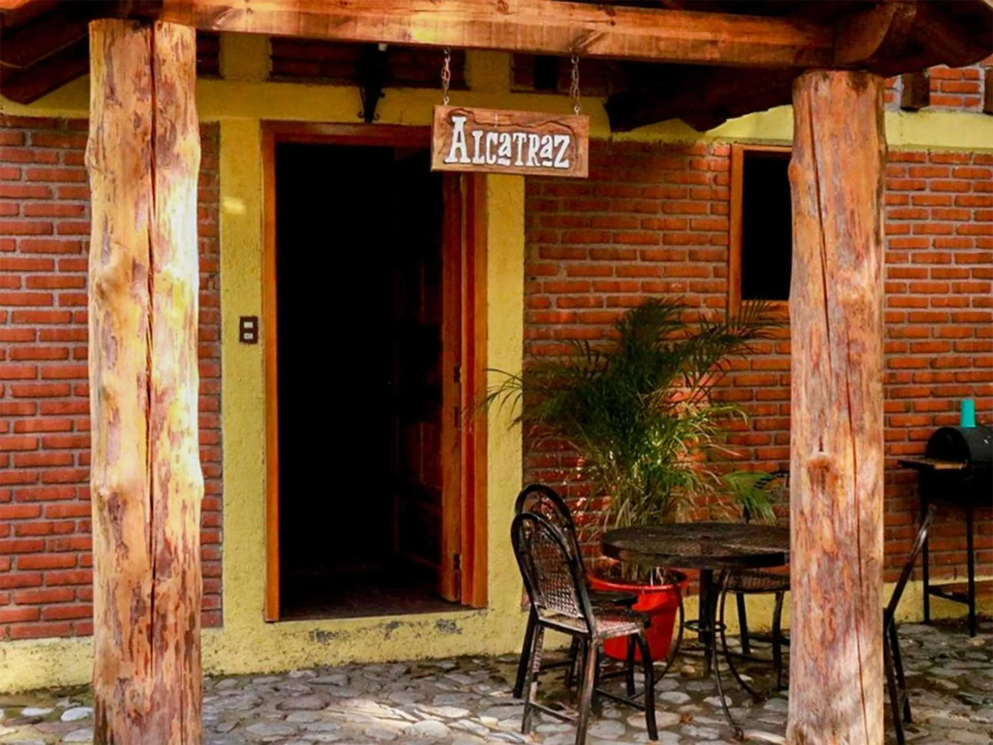Patio in Cabañas del Bosque