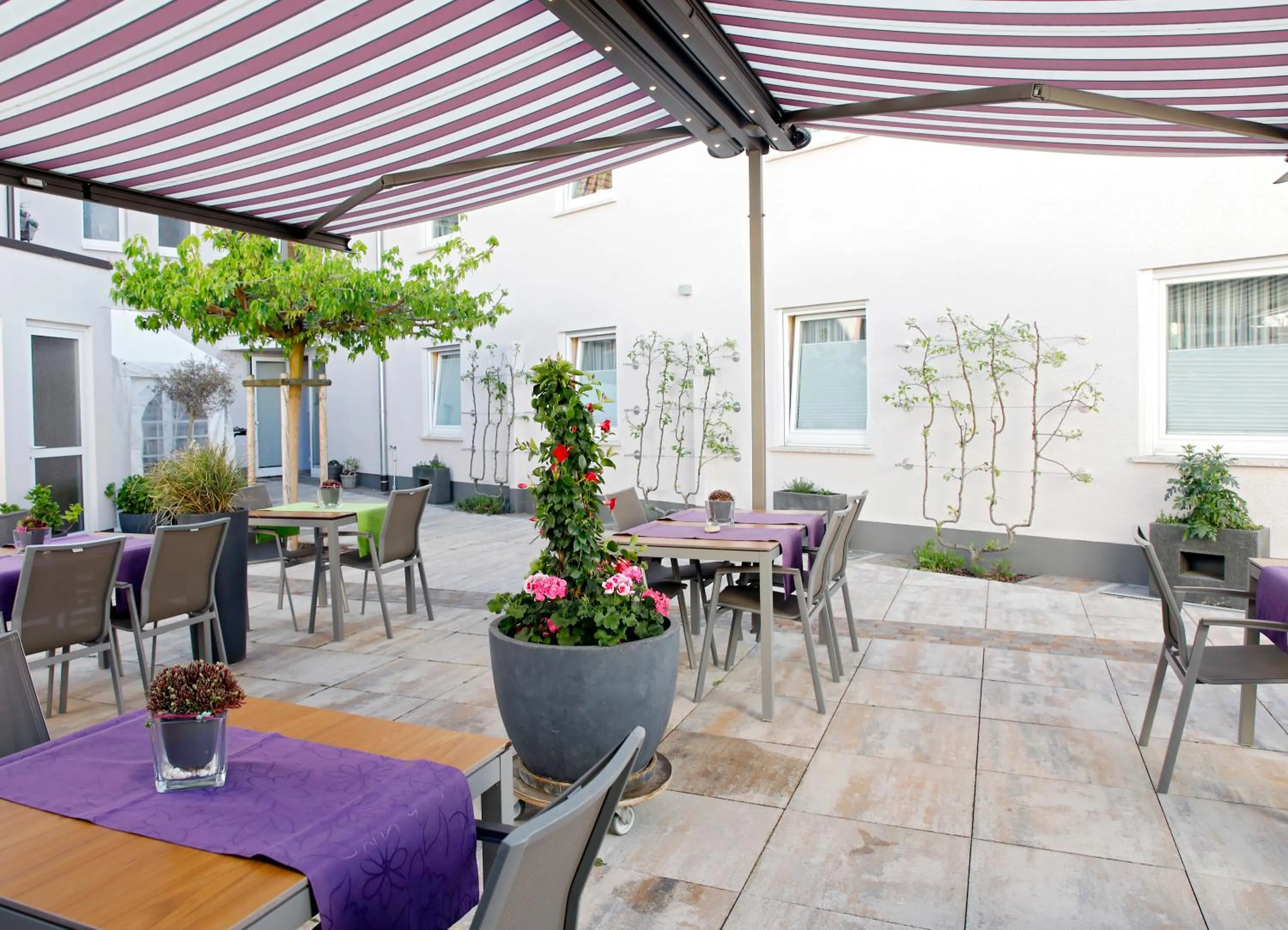 Balcony/Terrace in Garni-Hotel Goldenes Lamm