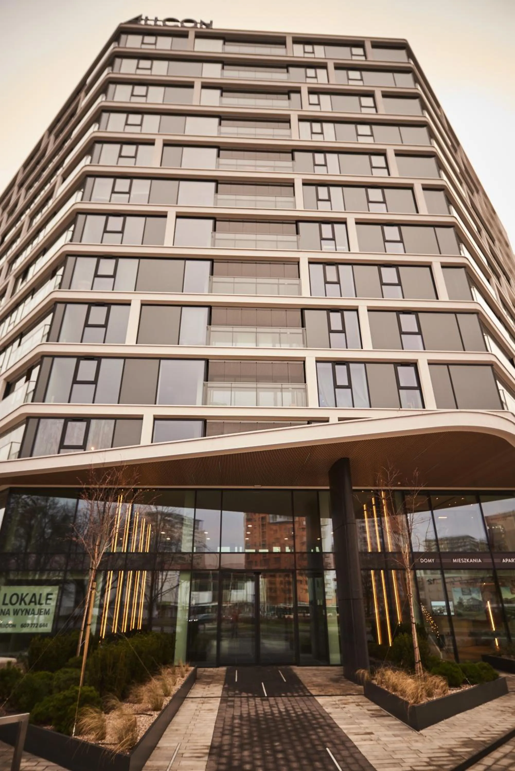 Facade/entrance in Olivia Baltic