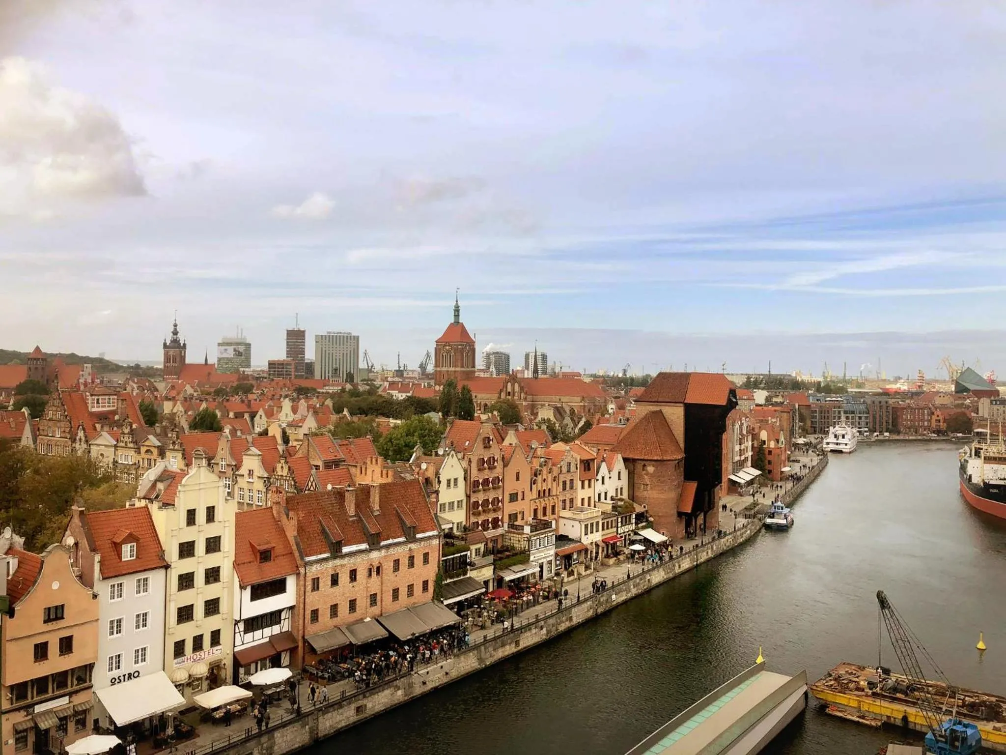 City view in Olivia Baltic