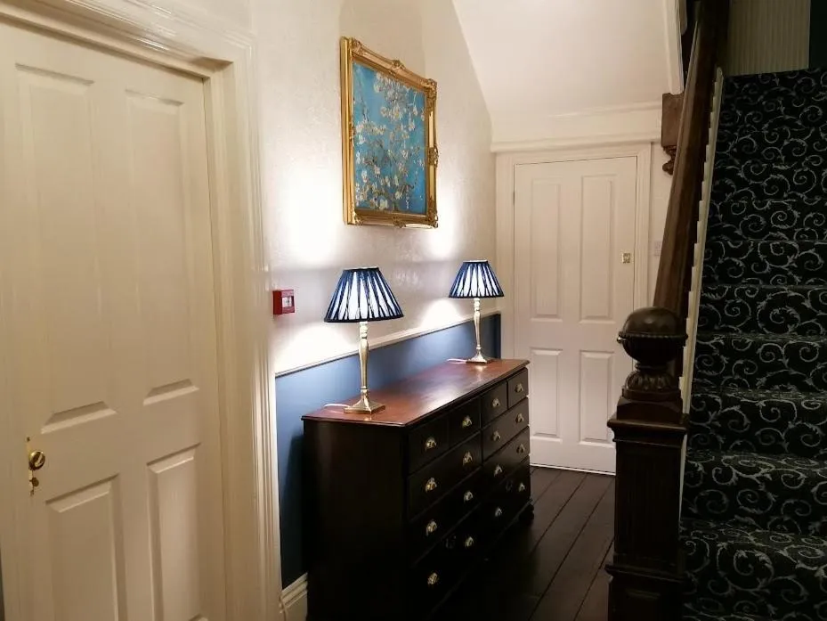 Lobby or reception in Powys Lodge