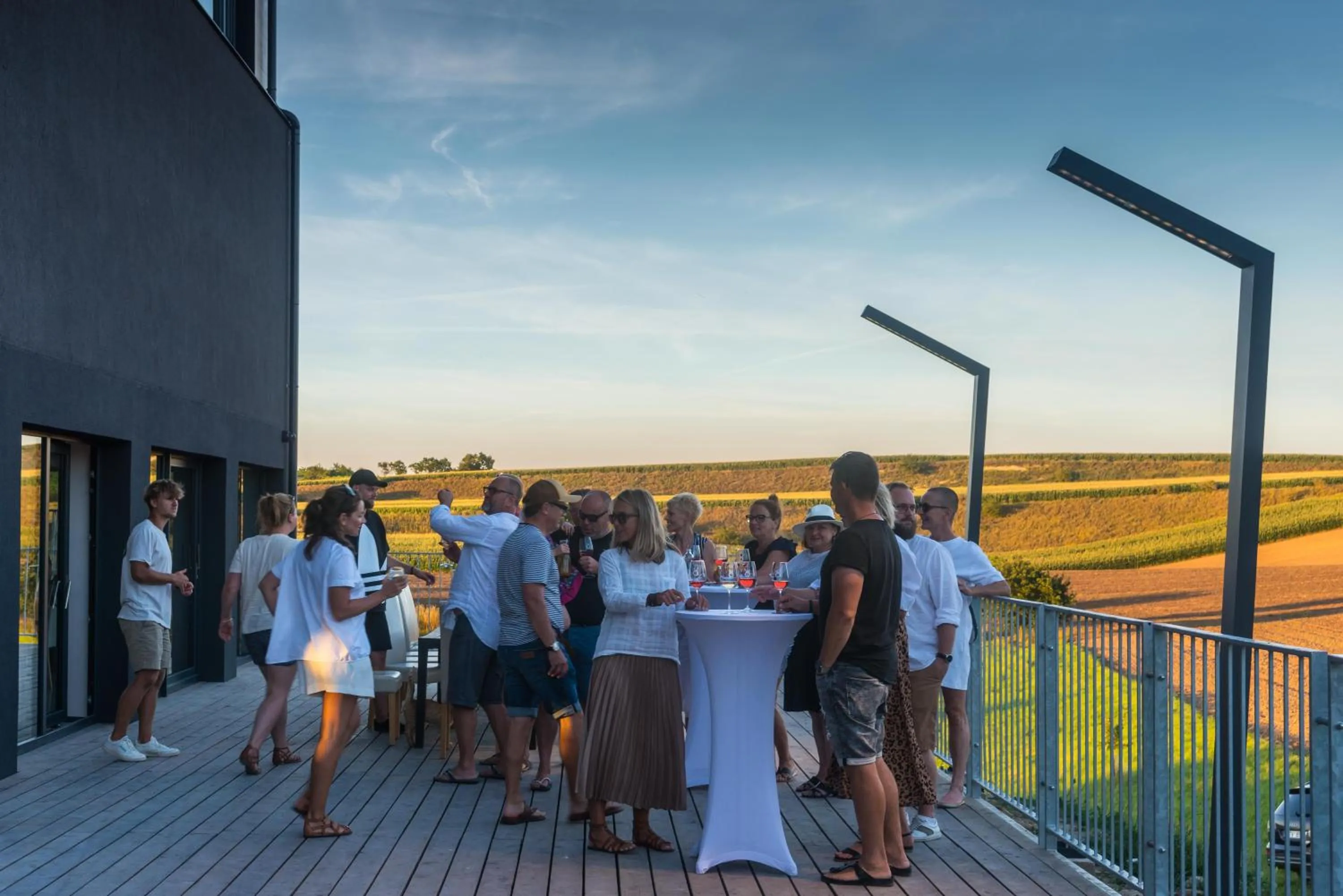 Balcony/Terrace in Boutique Hotel Vinařství Škrobák