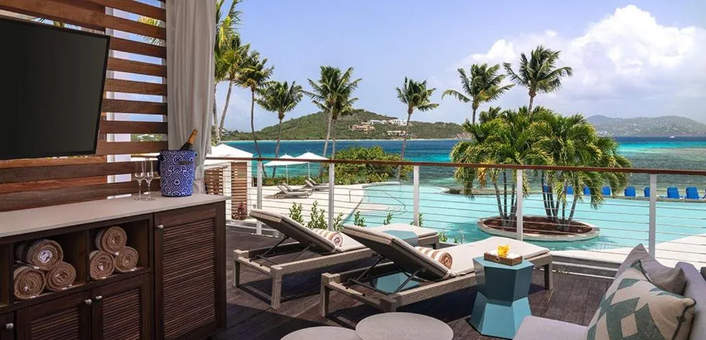 Natural landscape in Great Bay Condominiums located at The Ritz-Carlton Club, St Thomas
