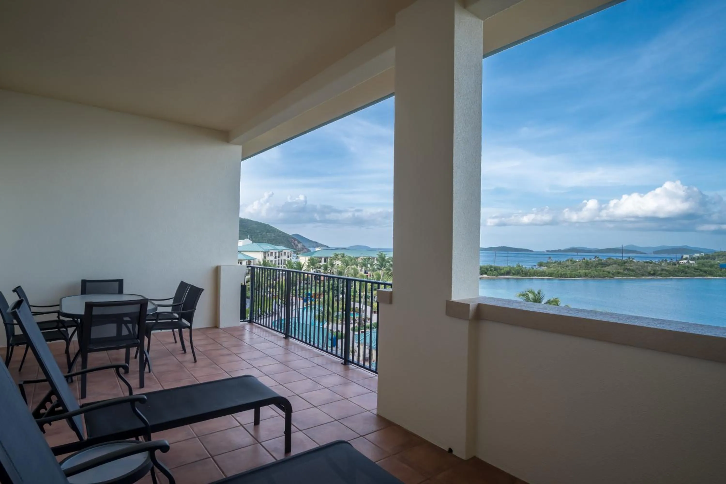 Balcony/Terrace in Great Bay Condominiums located at The Ritz-Carlton Club, St Thomas