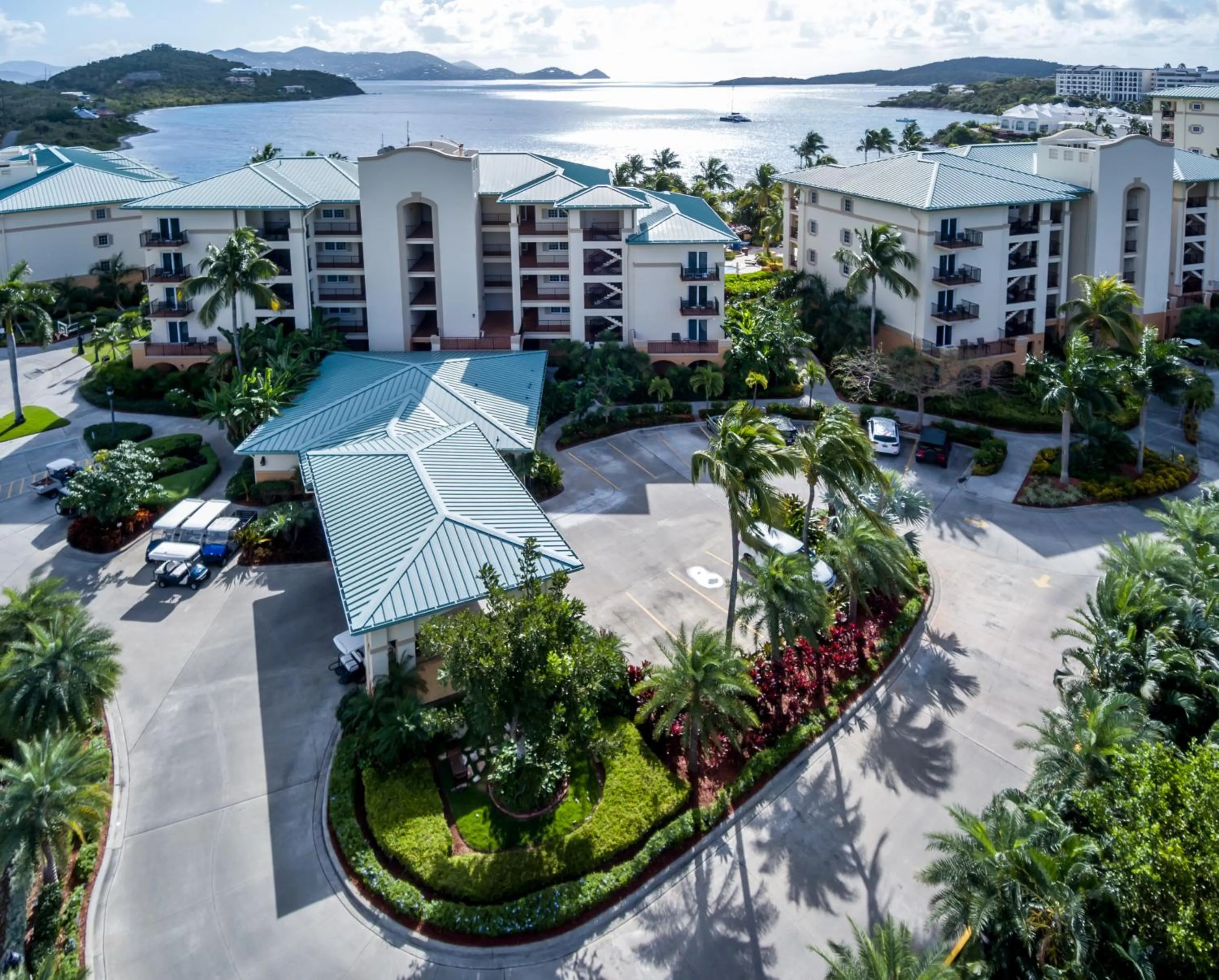 Property building in Great Bay Condominiums located at The Ritz-Carlton Club, St Thomas