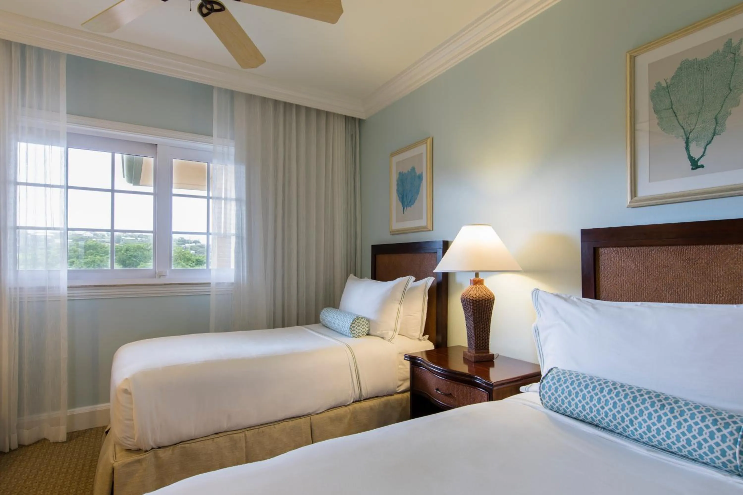 Bedroom, Bed in Great Bay Condominiums located at The Ritz-Carlton Club, St Thomas