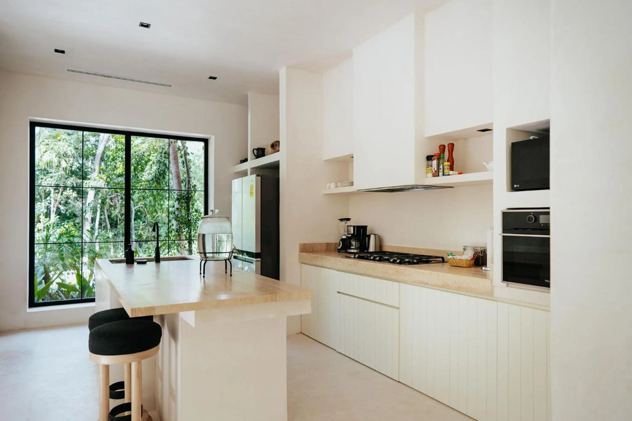 kitchen in Jashita Tulum Luxury Villas