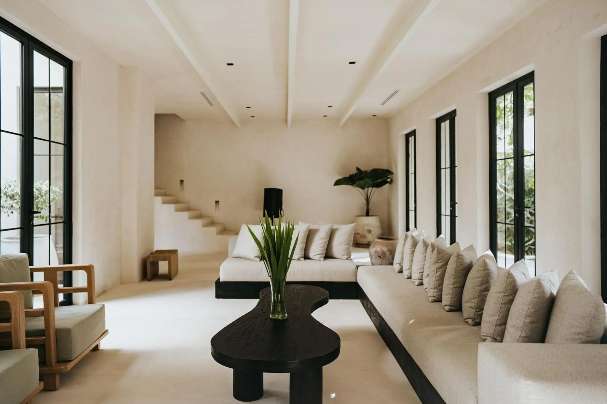 Living room in Jashita Tulum Luxury Villas