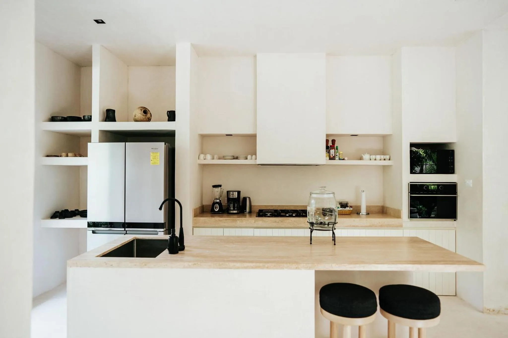 kitchen in Jashita Tulum Luxury Villas