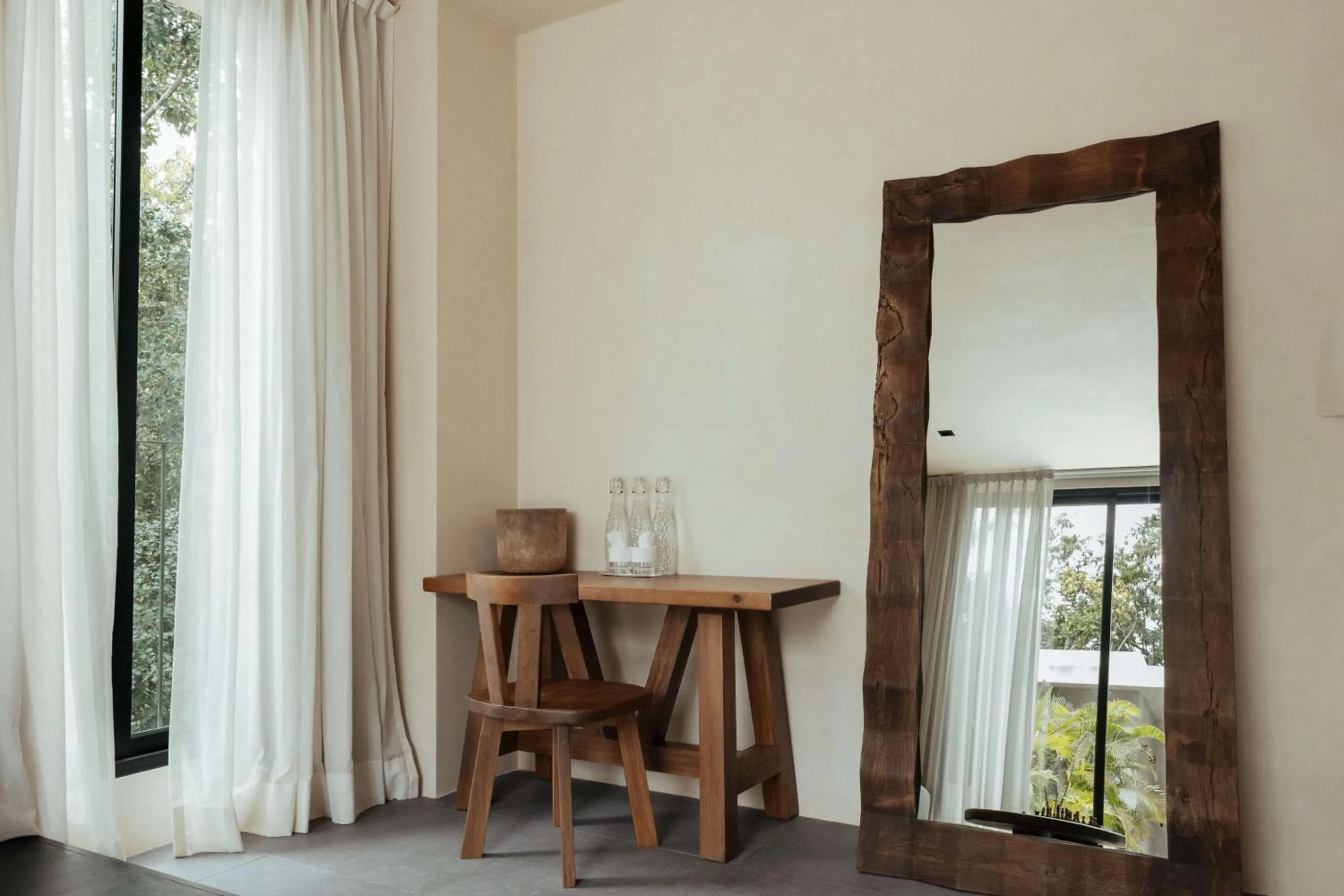 Seating area in Jashita Tulum Luxury Villas