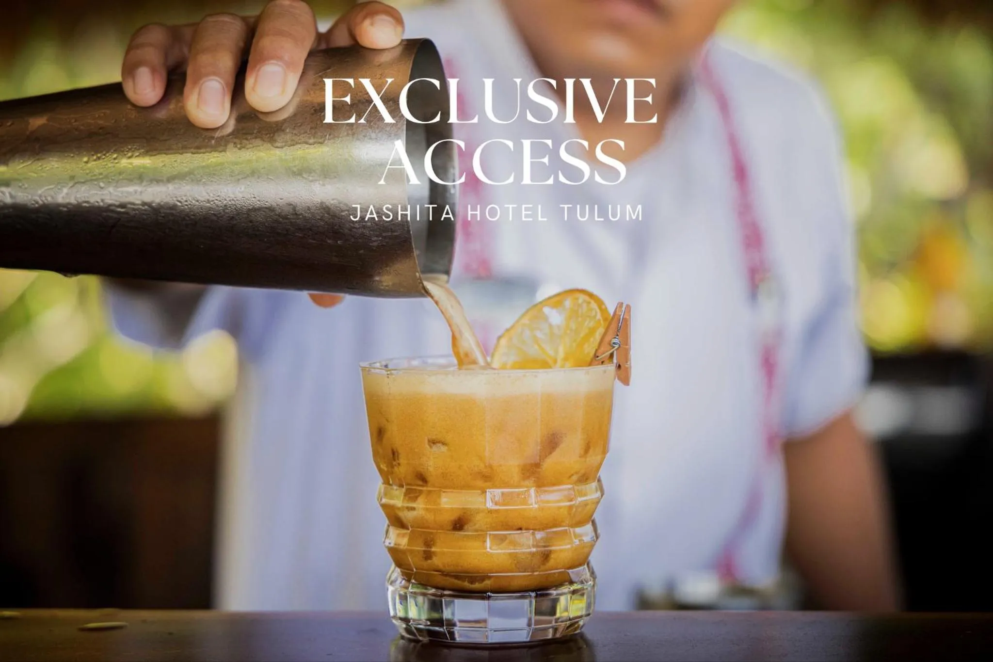 Food and drinks in Jashita Tulum Luxury Villas