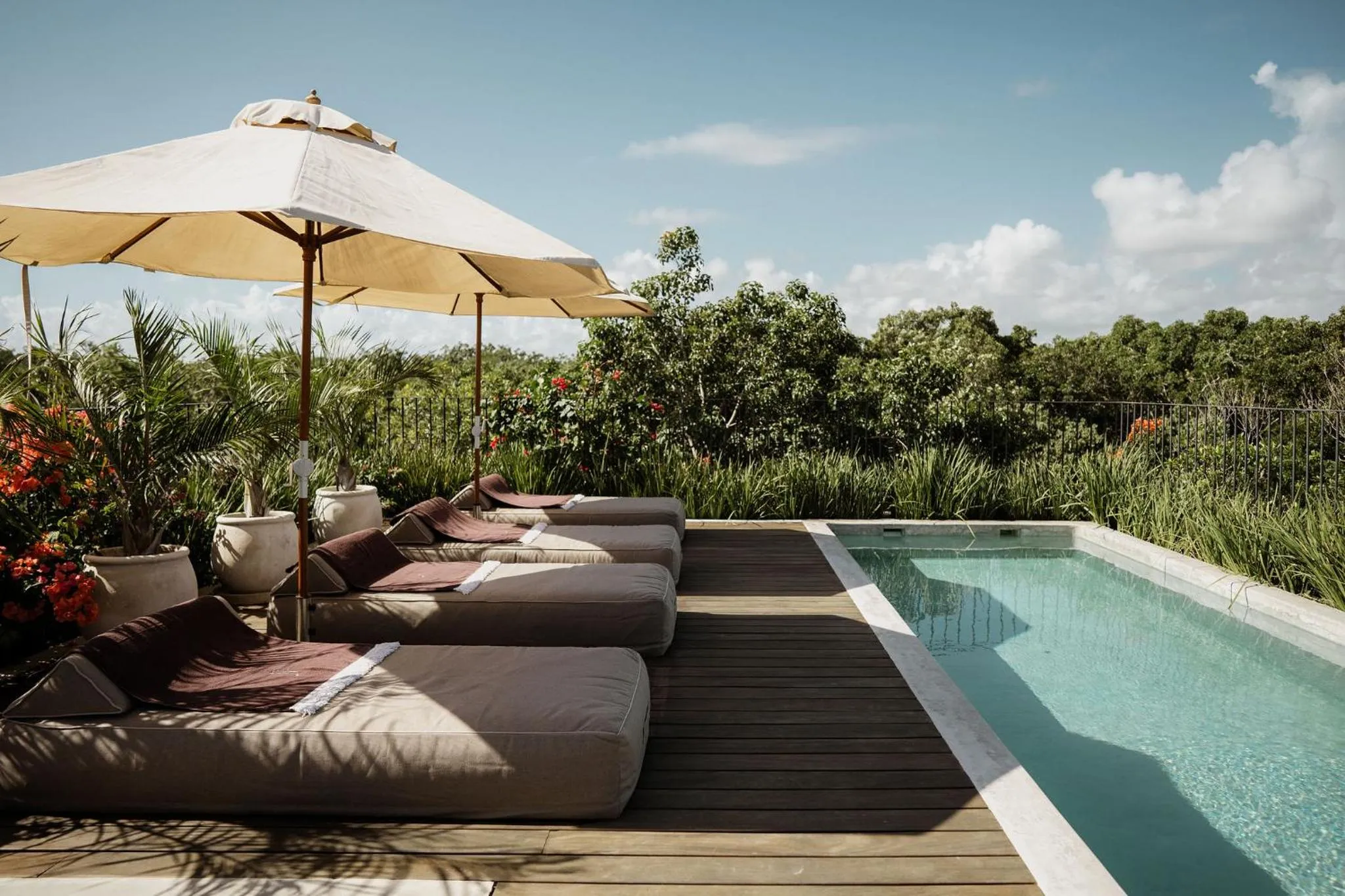 Swimming pool in Jashita Tulum Luxury Villas