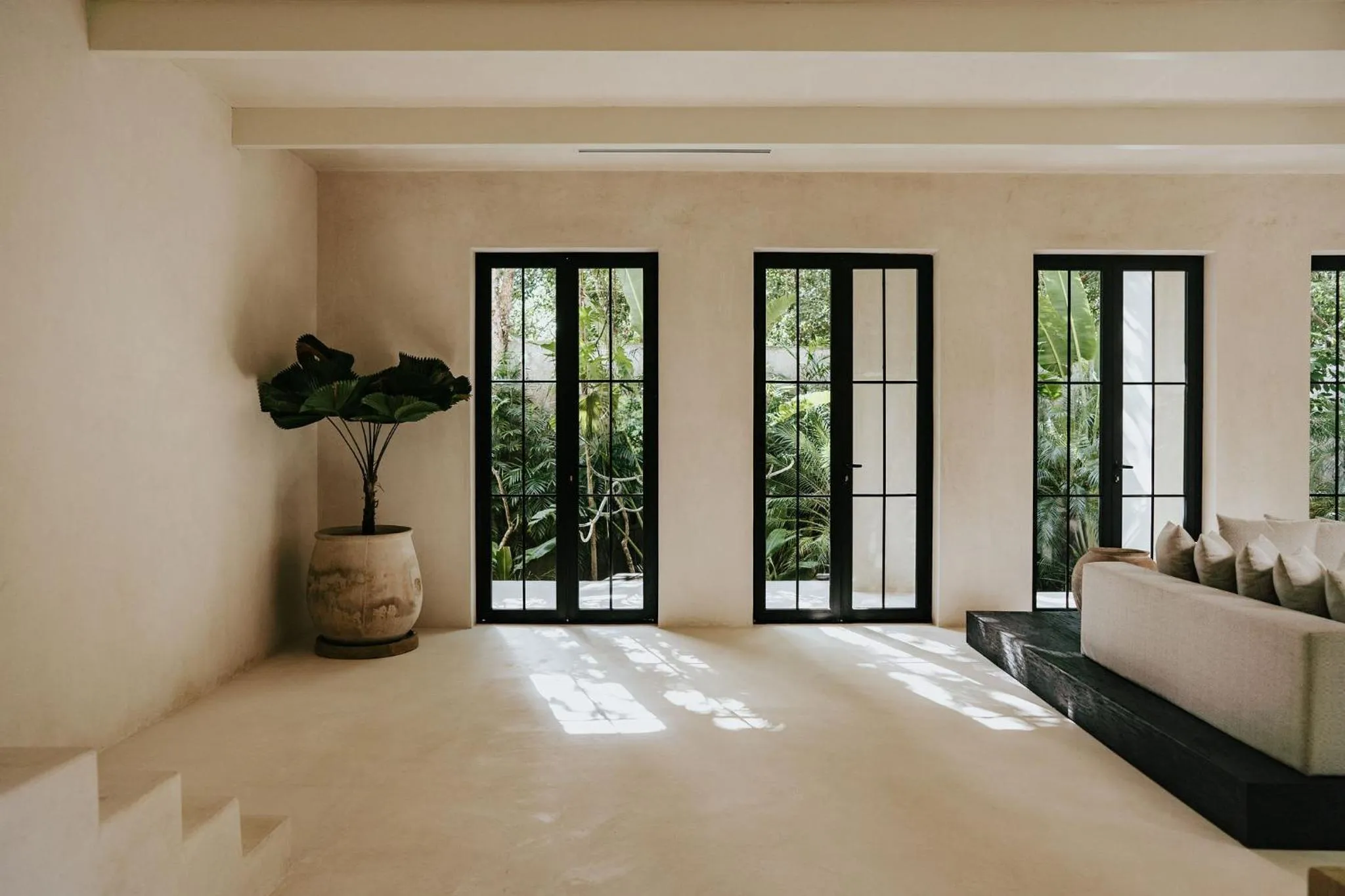 Living room in Jashita Tulum Luxury Villas