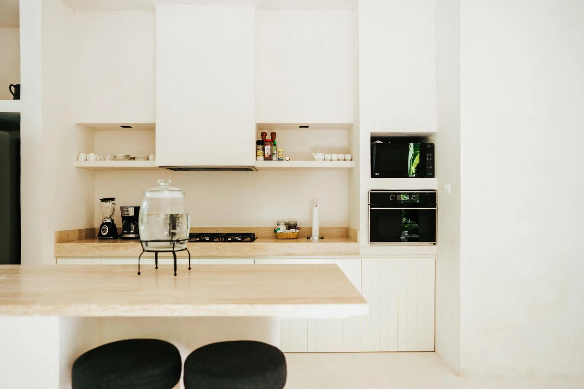 kitchen in Jashita Tulum Luxury Villas