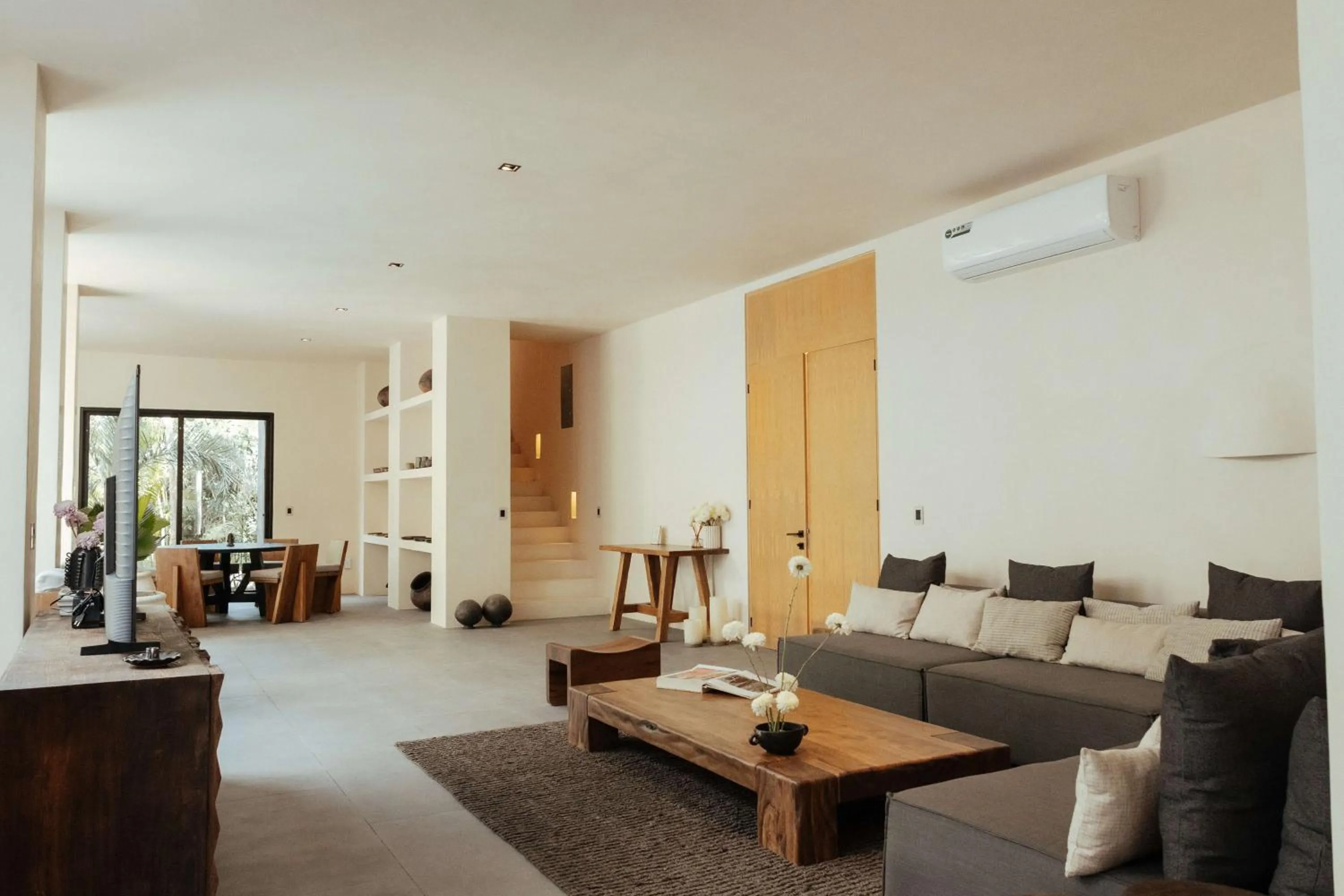 Living room in Jashita Tulum Luxury Villas