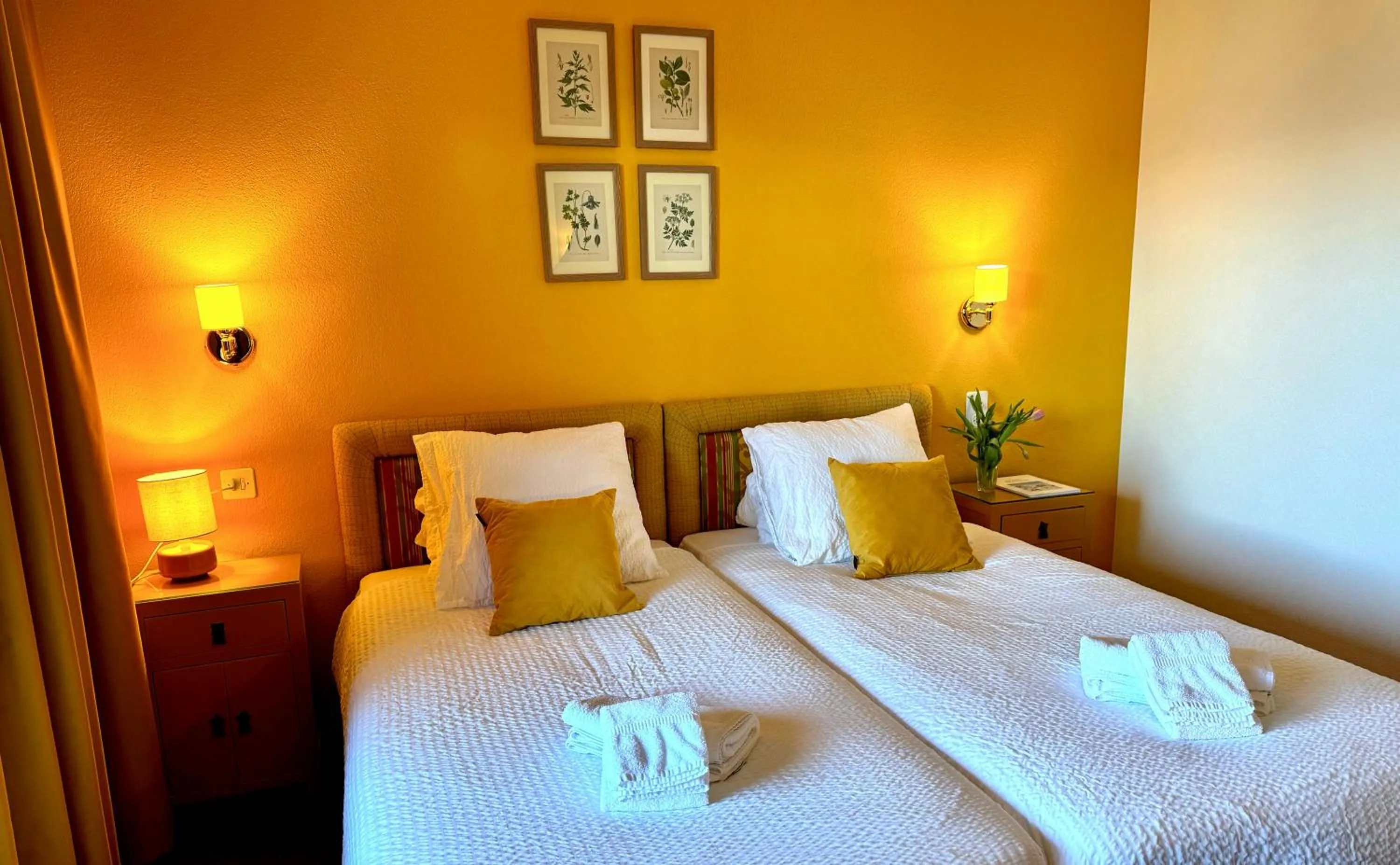 Bedroom, Bed in Hôtel de la Forêt