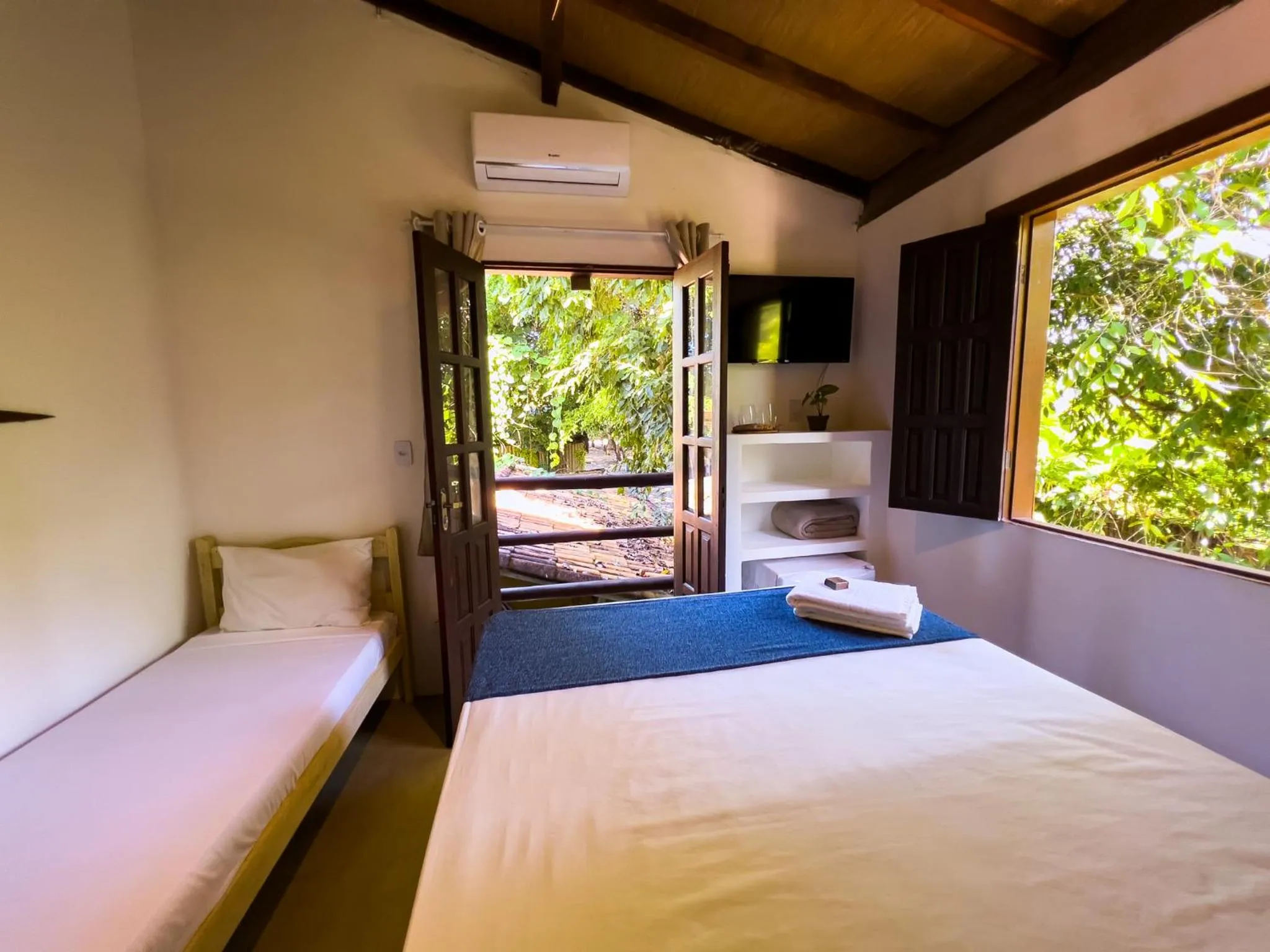 Bed in Pousada Beira Mar