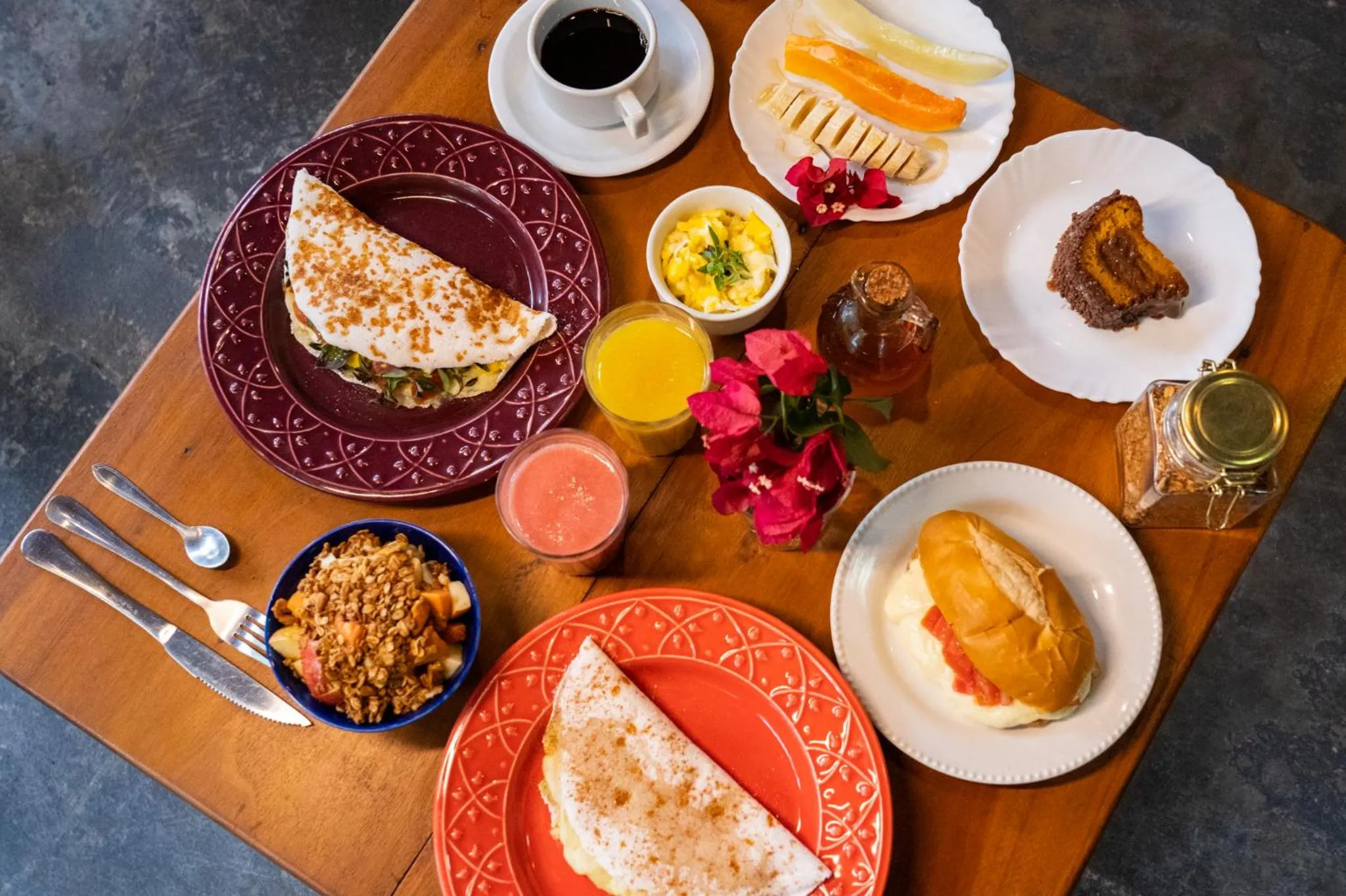 Breakfast in Pousada Beira Mar