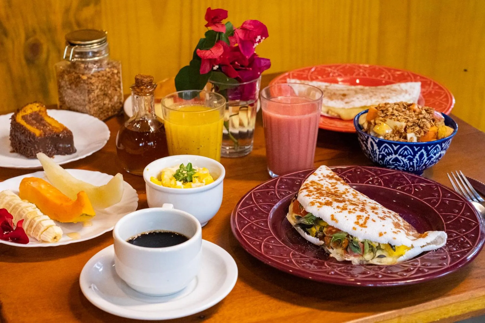 Breakfast in Pousada Beira Mar