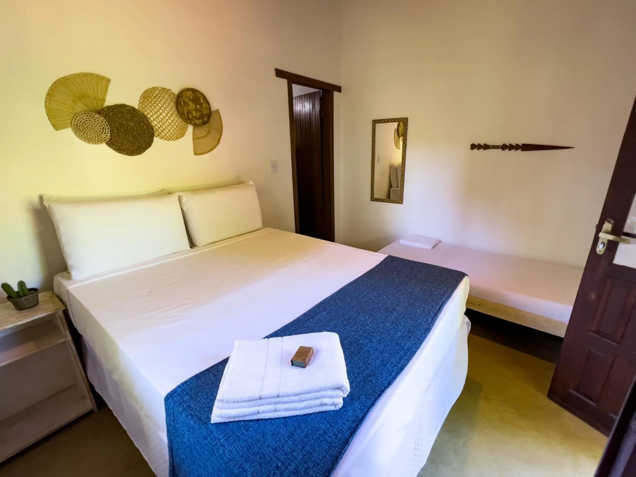 Bed in Pousada Beira Mar