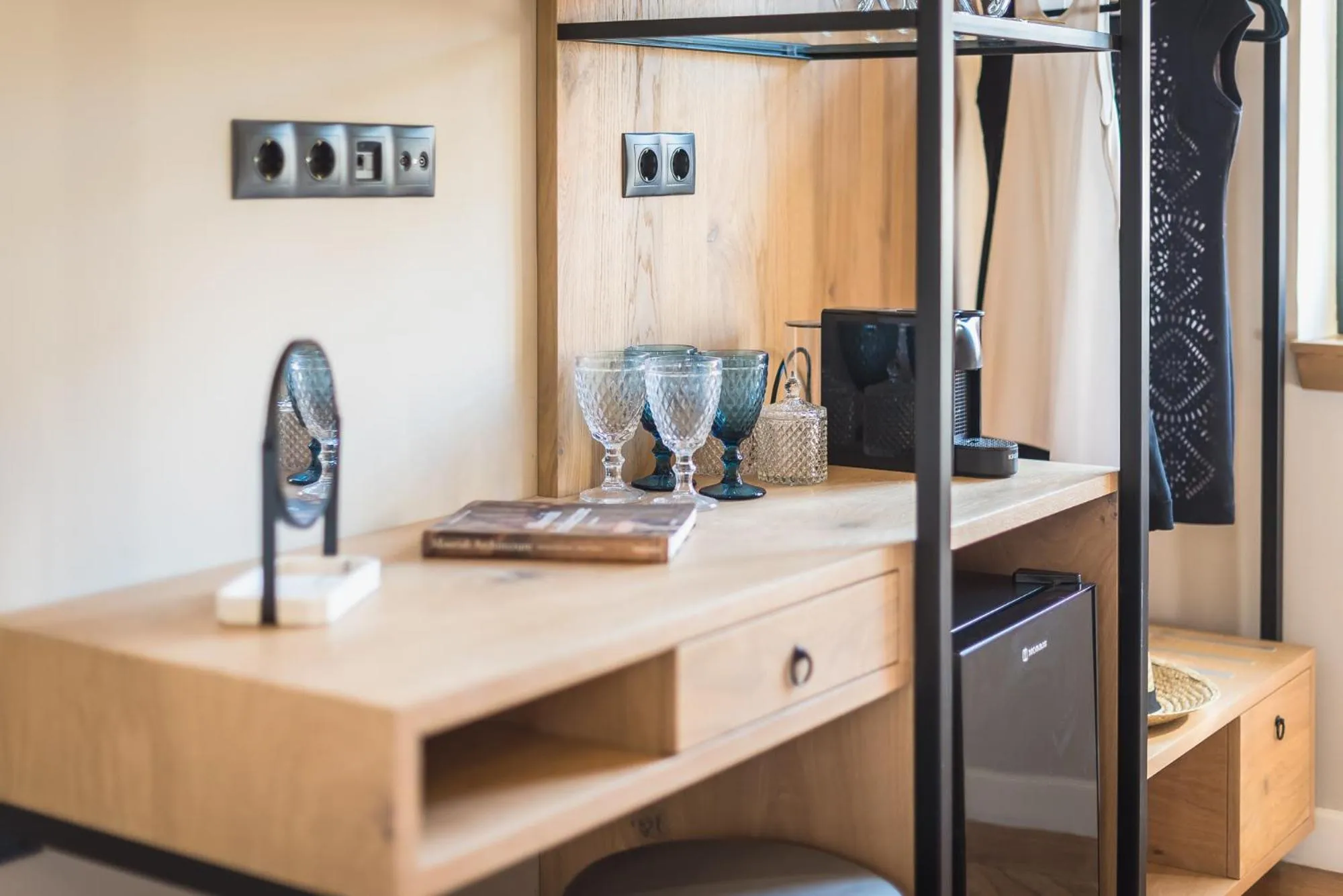 Photo of the whole room, Bed in Moon And Stars Athens