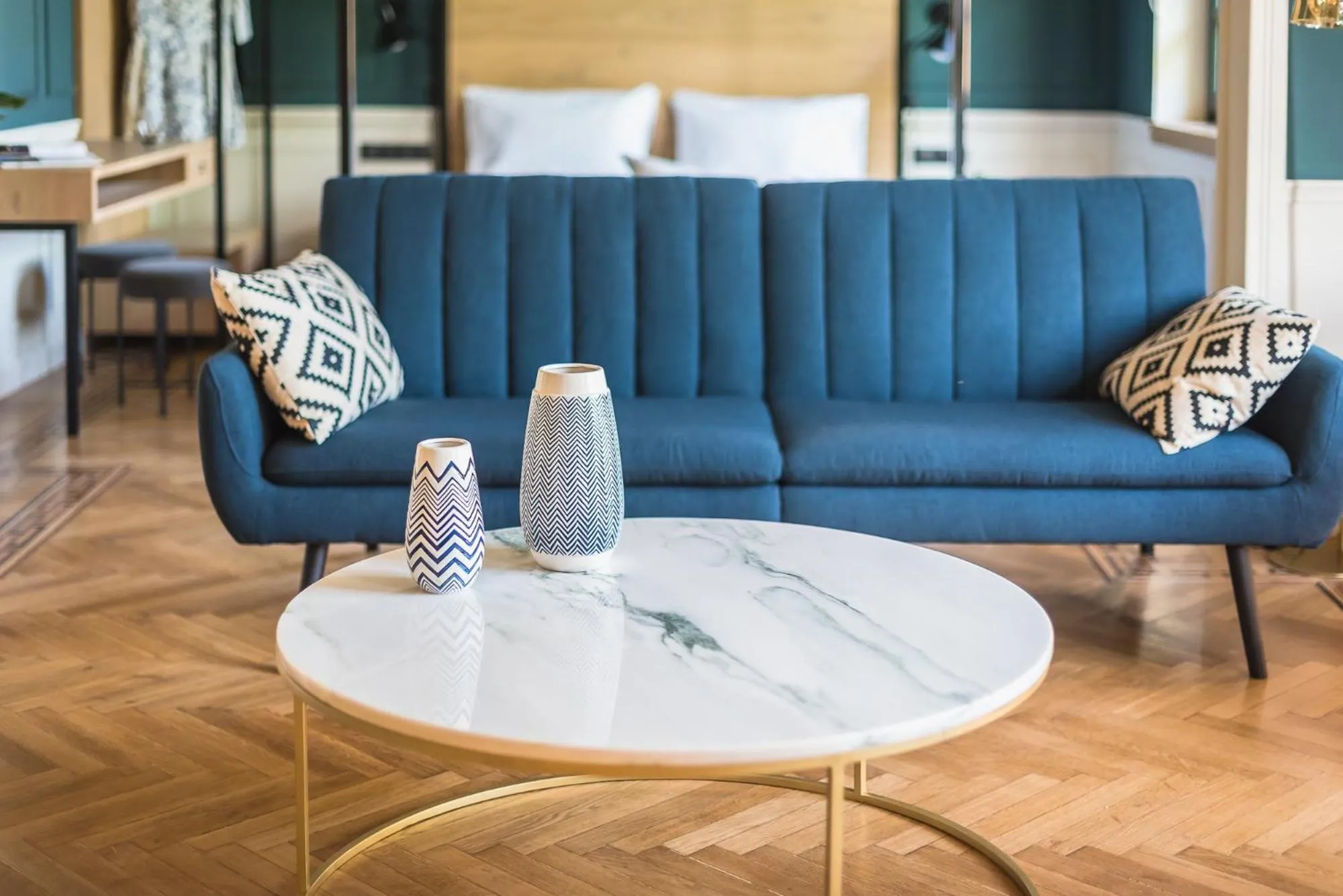 Living room in Moon And Stars Athens